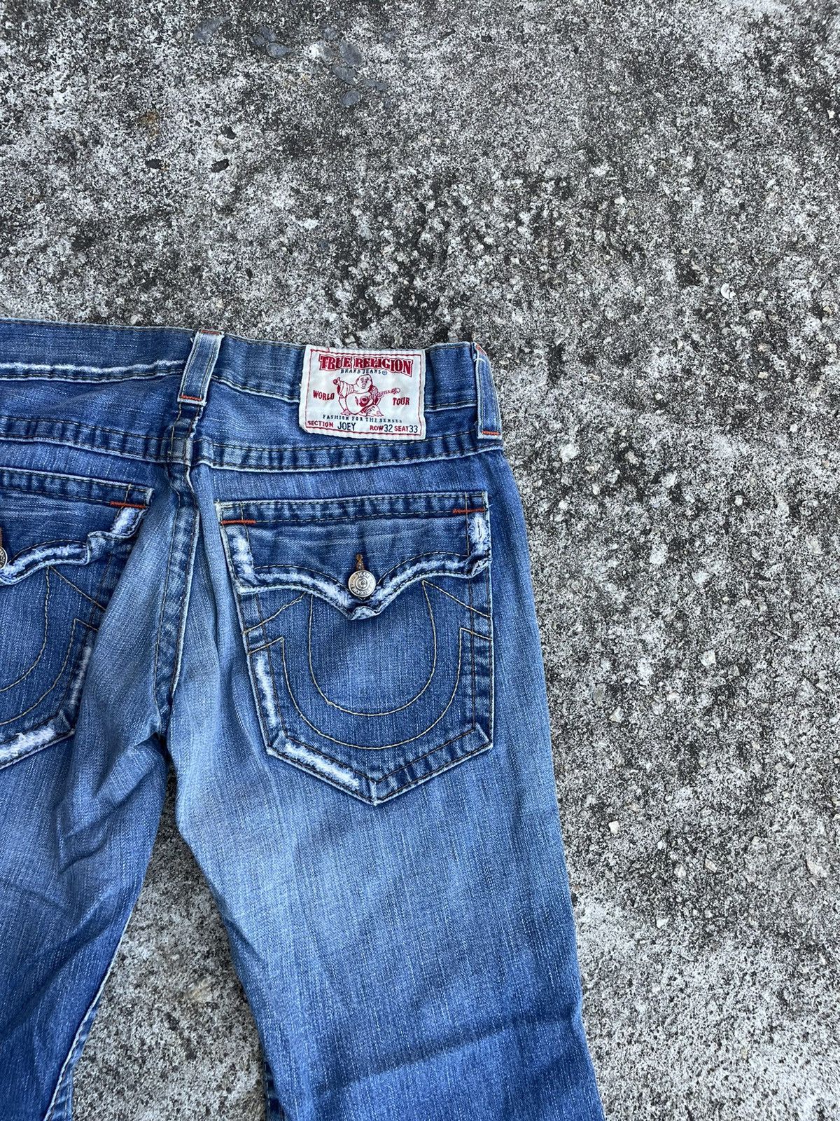 True Religion Flare Jeans True Religion Distressed Boot Cut Size US 32 / EU 48 - 11 Thumbnail