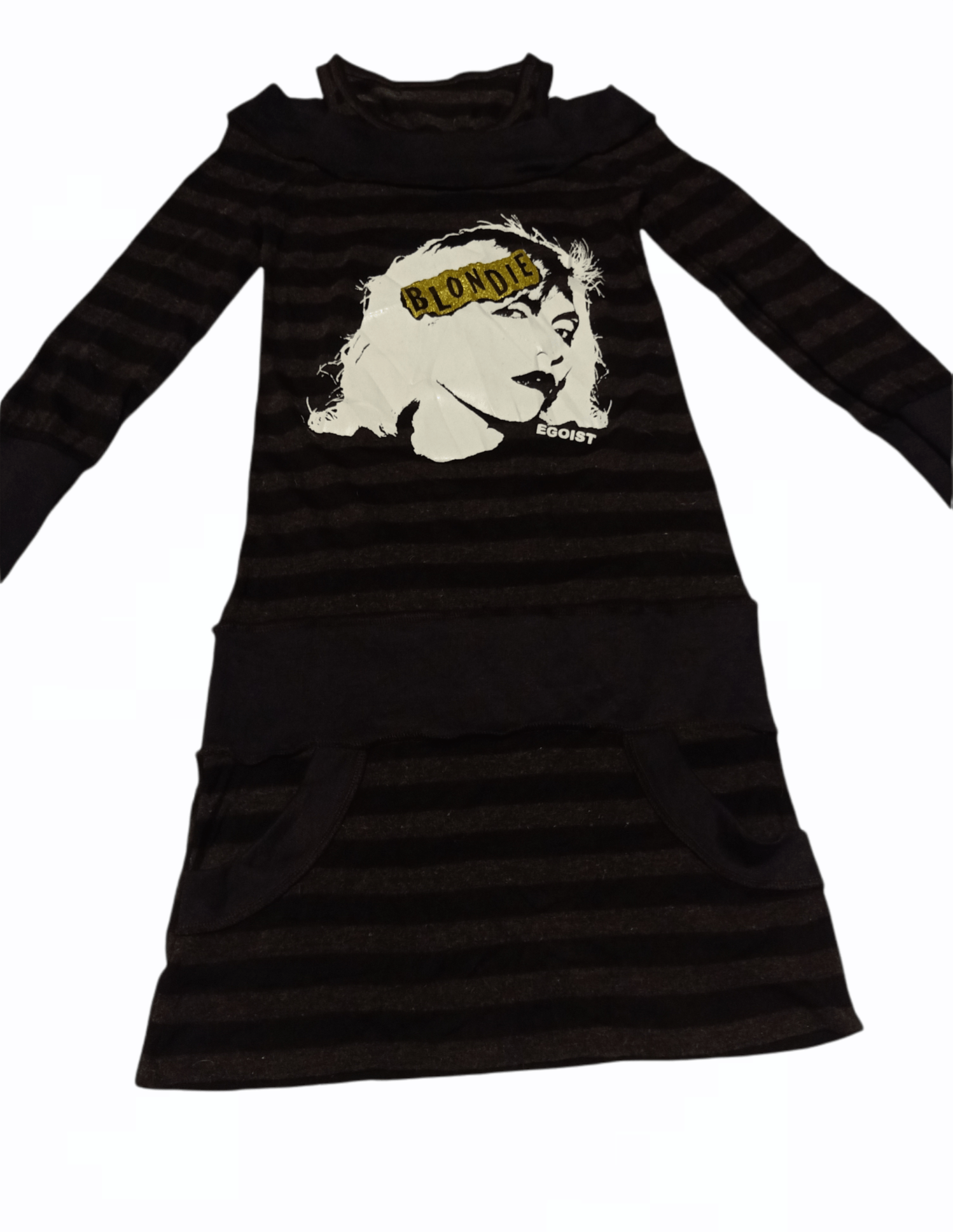 Band Tees × Japanese Brand × Seditionaries Egoist Blondie Stripe Long Shirt Size S Size US S / EU 44-46 / 1 - 7 Thumbnail