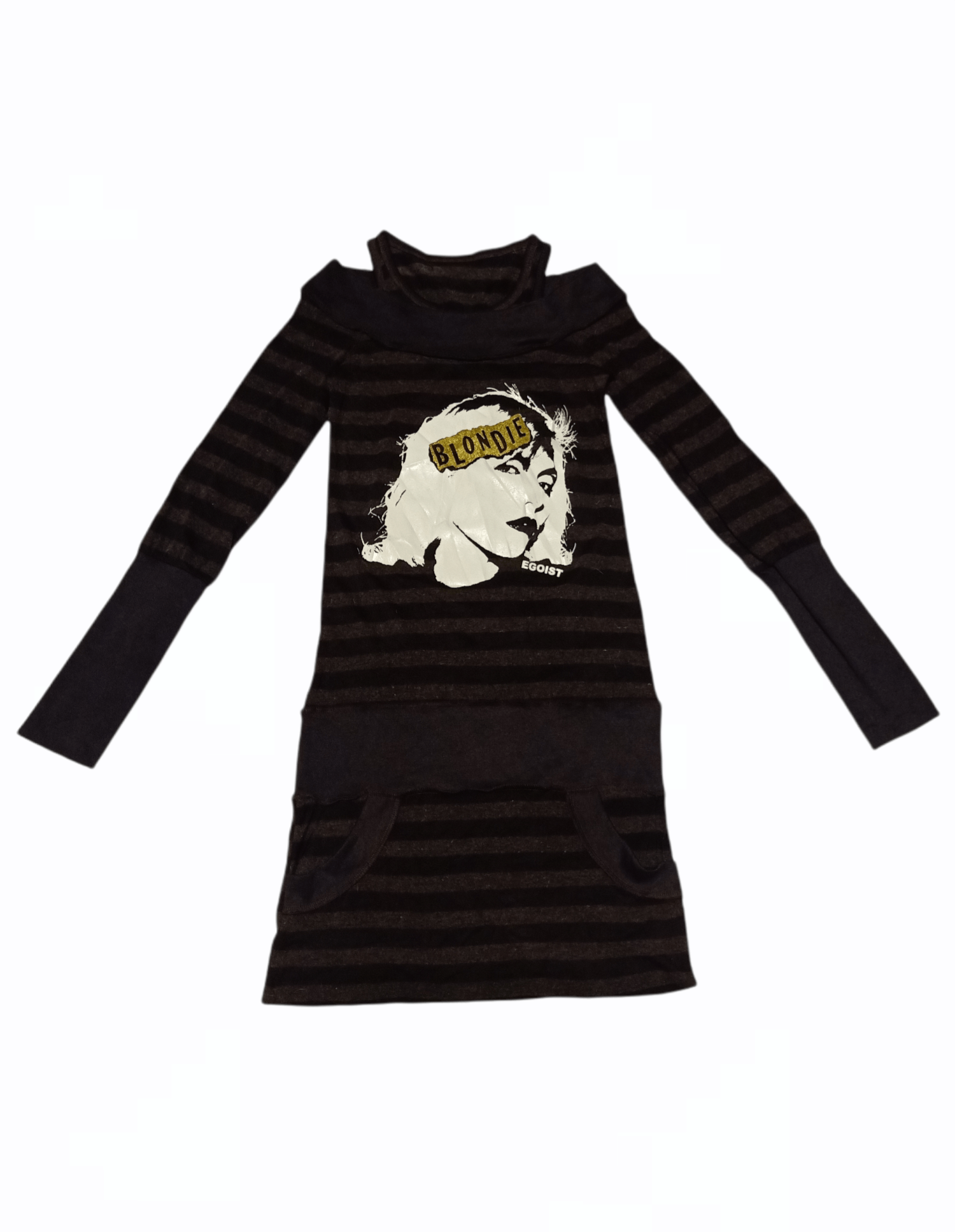 Band Tees × Japanese Brand × Seditionaries Egoist Blondie Stripe Long Shirt Size S Size US S / EU 44-46 / 1 - 1 Thumbnail