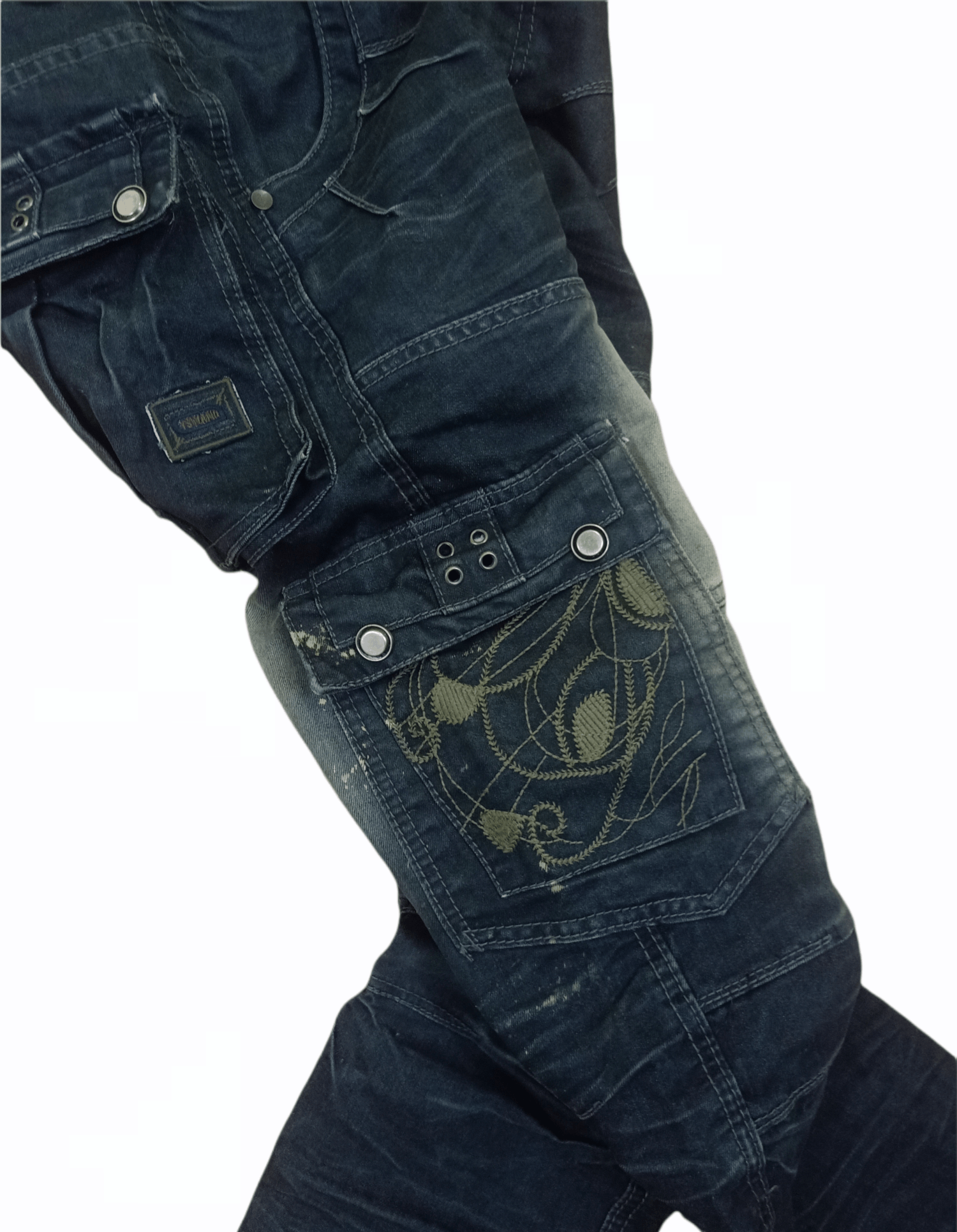 Japanese Brand × Seditionaries Yulindidai Biker Jeans Cargo Pants Size 30 Size US 30 / EU 46 - 8 Thumbnail