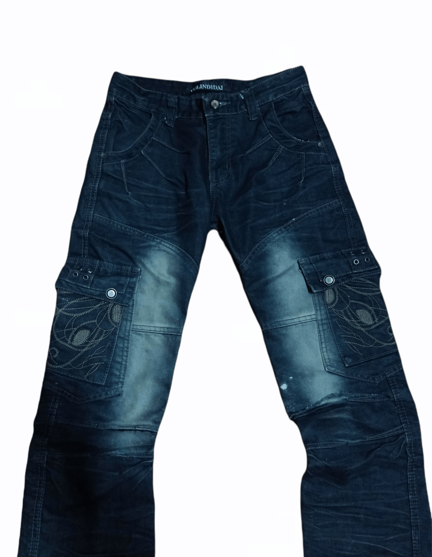 Japanese Brand × Seditionaries Yulindidai Biker Jeans Cargo Pants Size 30 Size US 30 / EU 46 - 7 Thumbnail