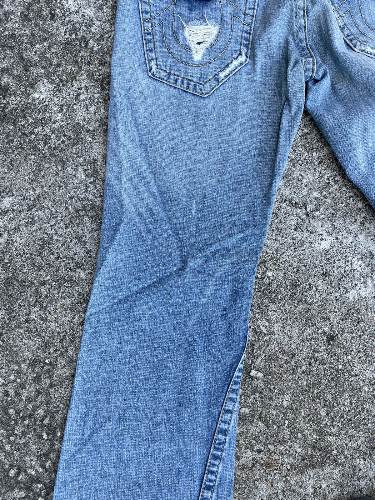 True Religion Flare Jeans True Religion Distressed Boot Cut Size US 31 - 16 Thumbnail