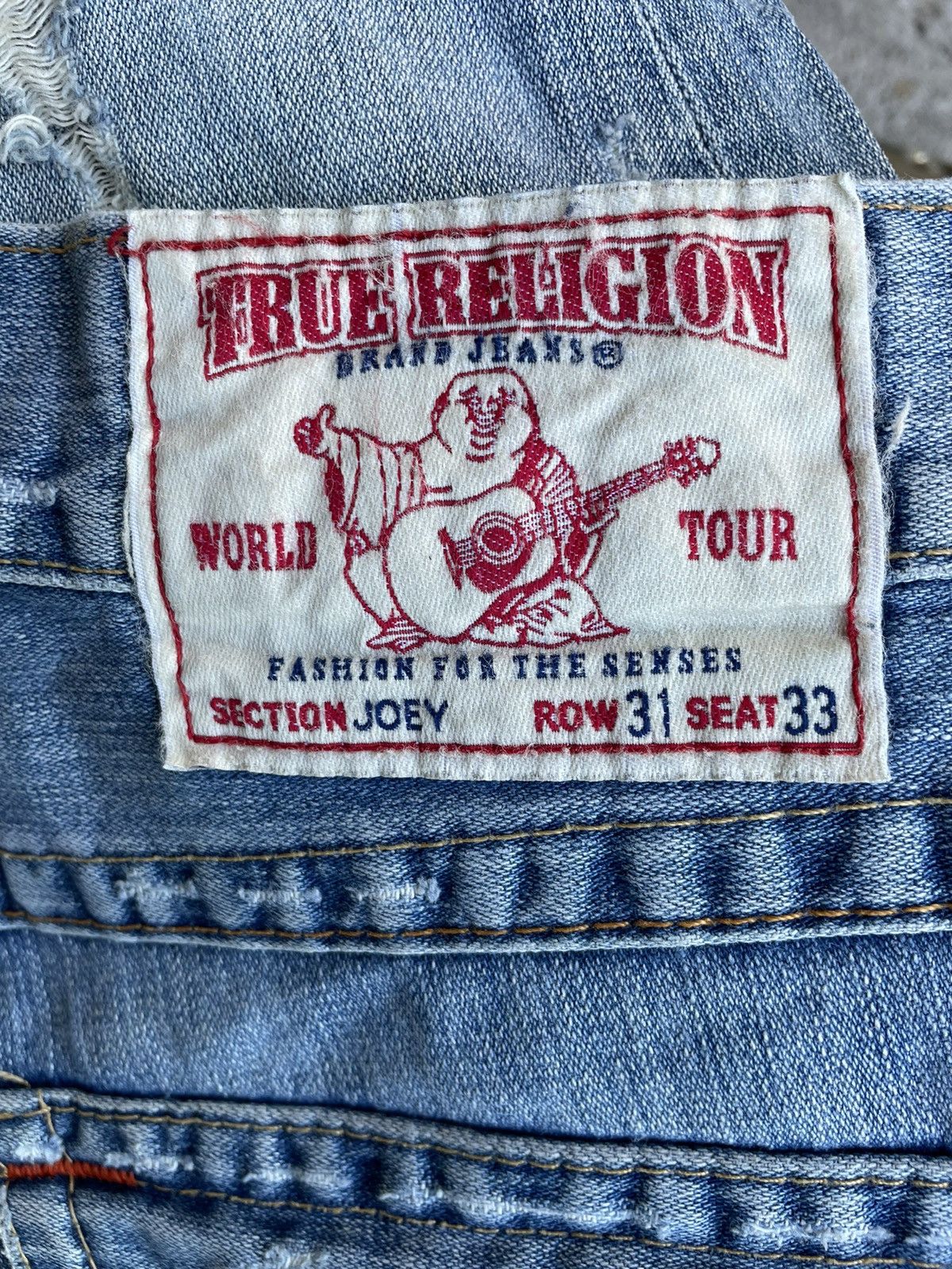 True Religion Flare Jeans True Religion Distressed Boot Cut Size US 31 - 19 Thumbnail