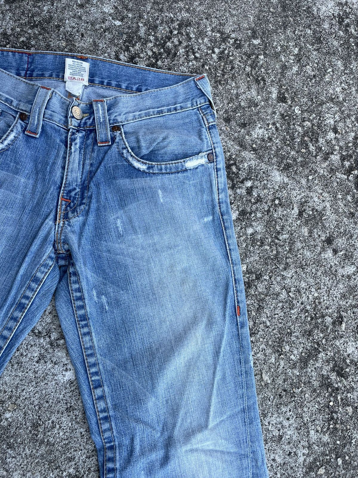 True Religion Flare Jeans True Religion Distressed Boot Cut Size US 31 - 5 Thumbnail