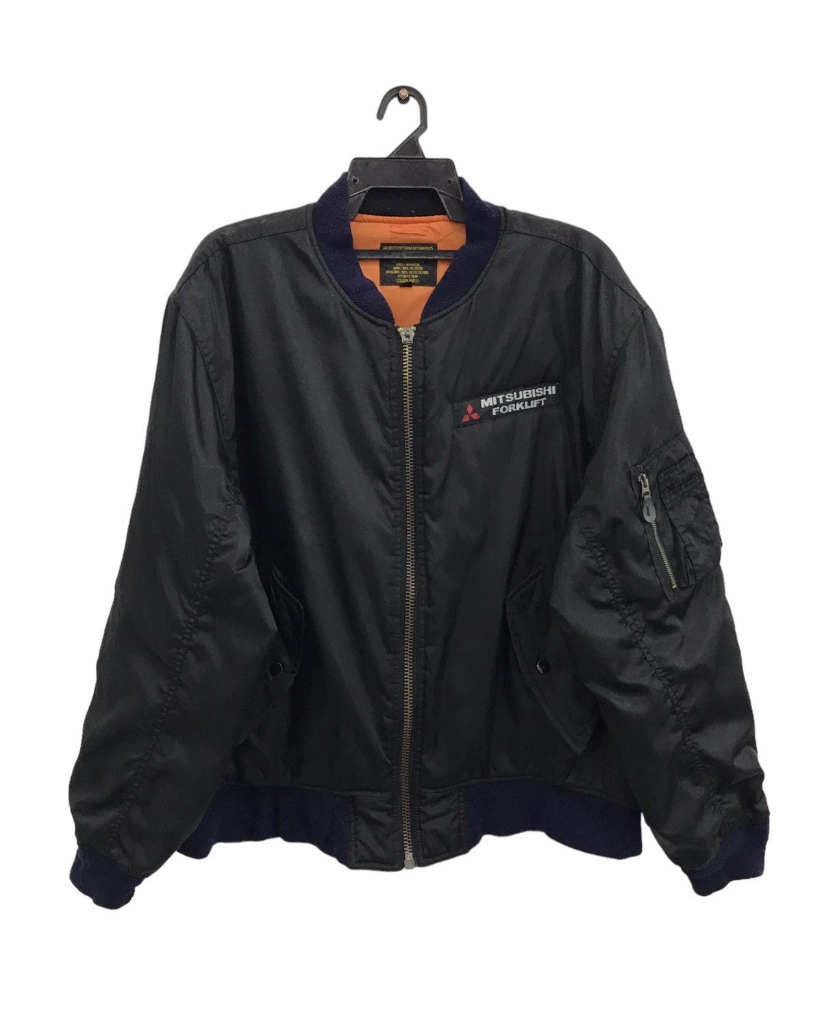Sports Specialties × Vintage VINTAGE MITSUBISHI FORKLIFT TRUCKS JACKET Size US XL / EU 56 / 4 - 2 Thumbnail