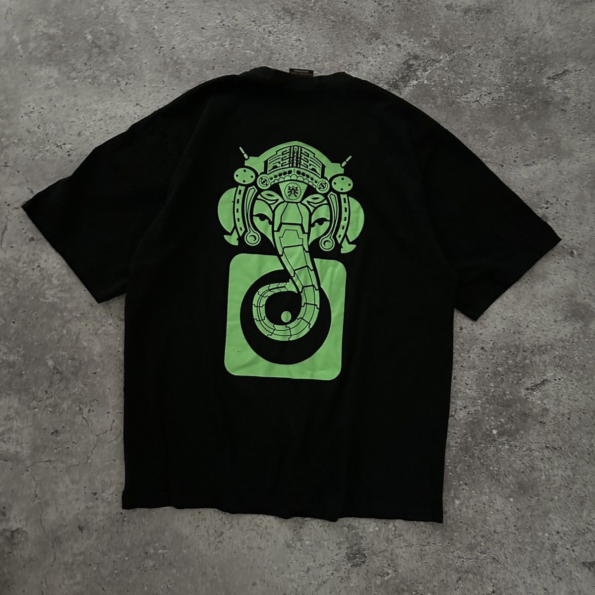 Vintage Vintage 90s Rave Shaman Electro Wear Glow dark tee Y2K Rare Size US L / EU 52-54 / 3 - 9 Thumbnail
