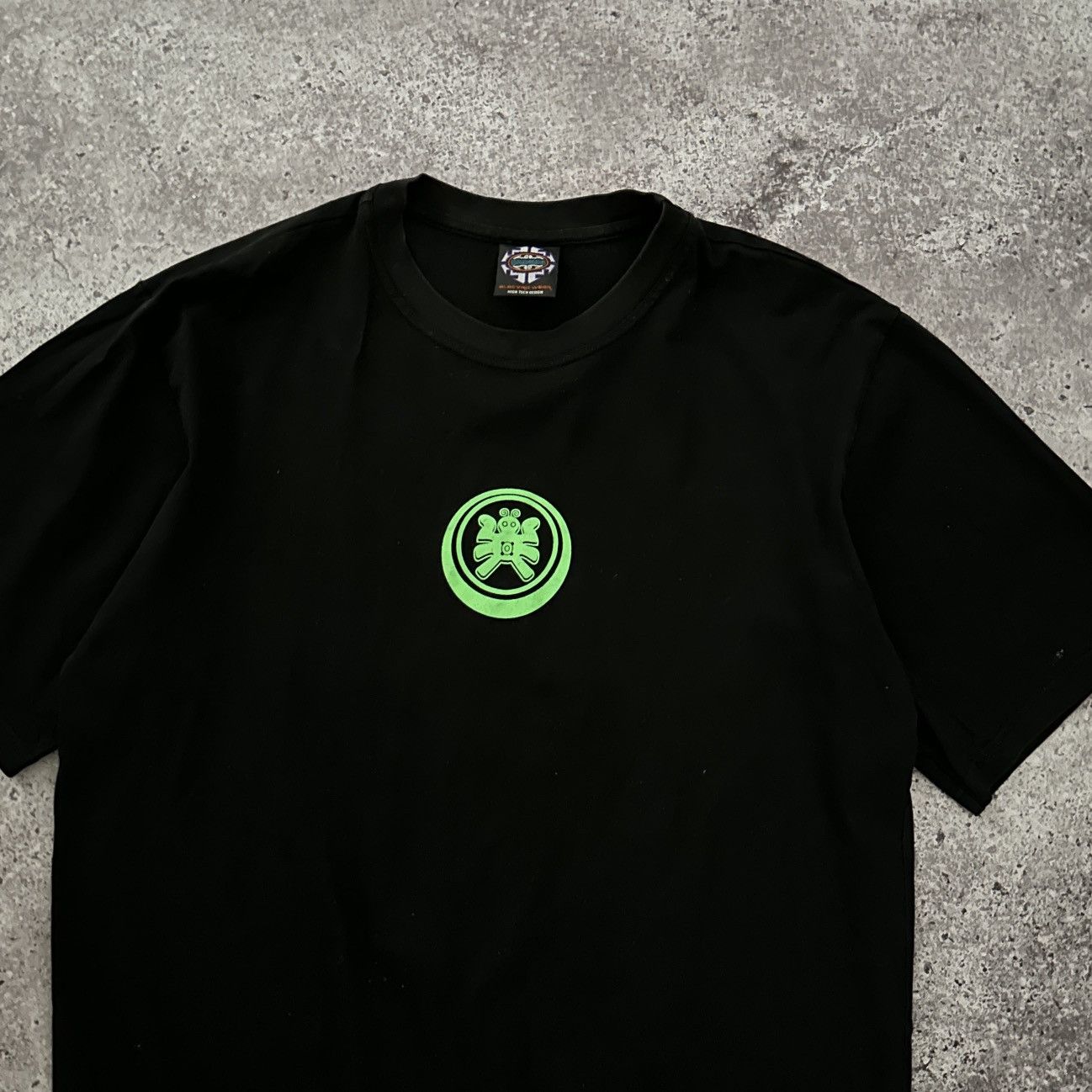 Vintage Vintage 90s Rave Shaman Electro Wear Glow dark tee Y2K Rare Size US L / EU 52-54 / 3 - 7 Thumbnail