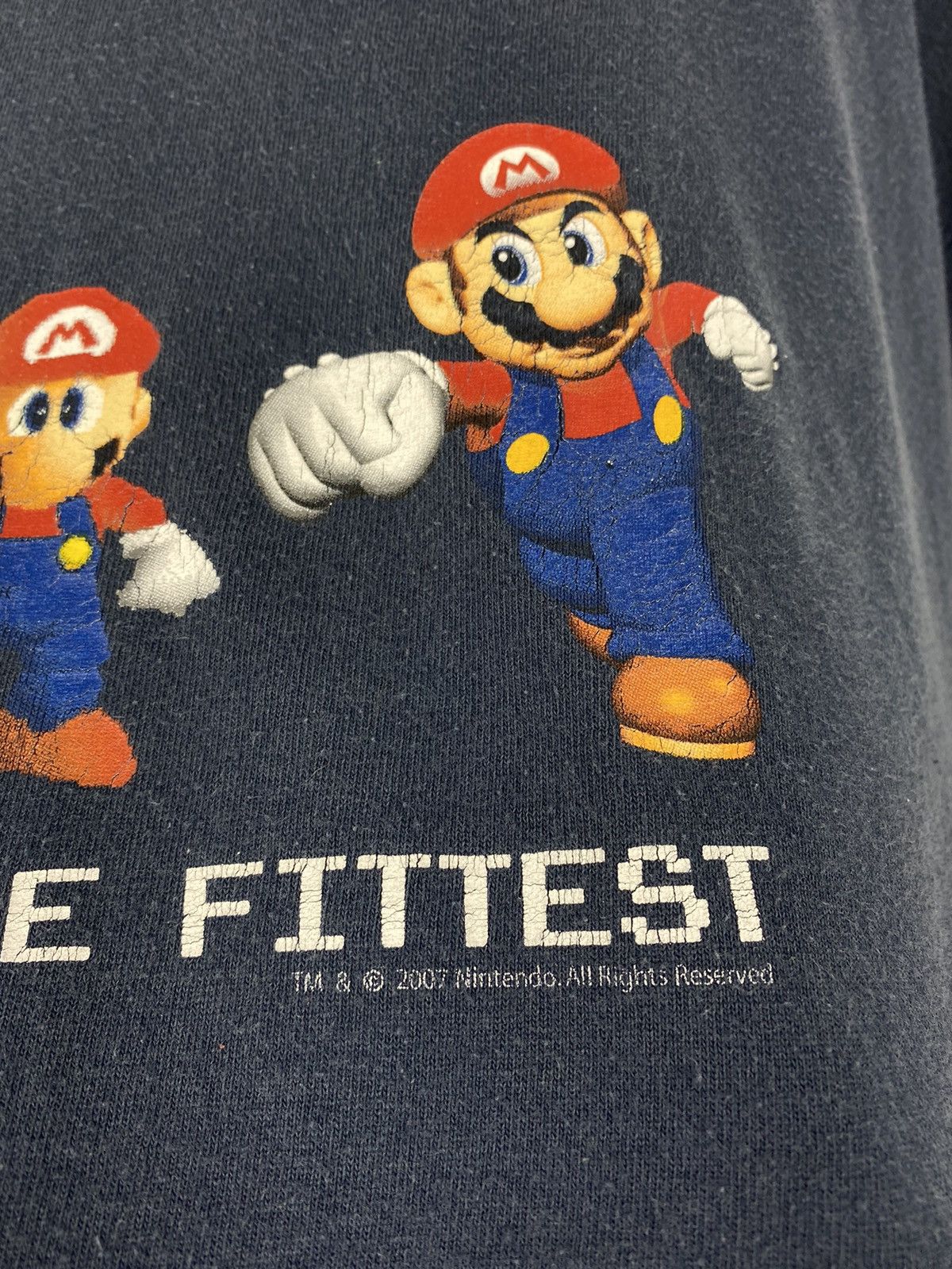 Anime Vintage Y2K 2007 Super MarioT Shirt Nintendo Zelda Diablo Size US L / EU 52-54 / 3 - 4 Thumbnail
