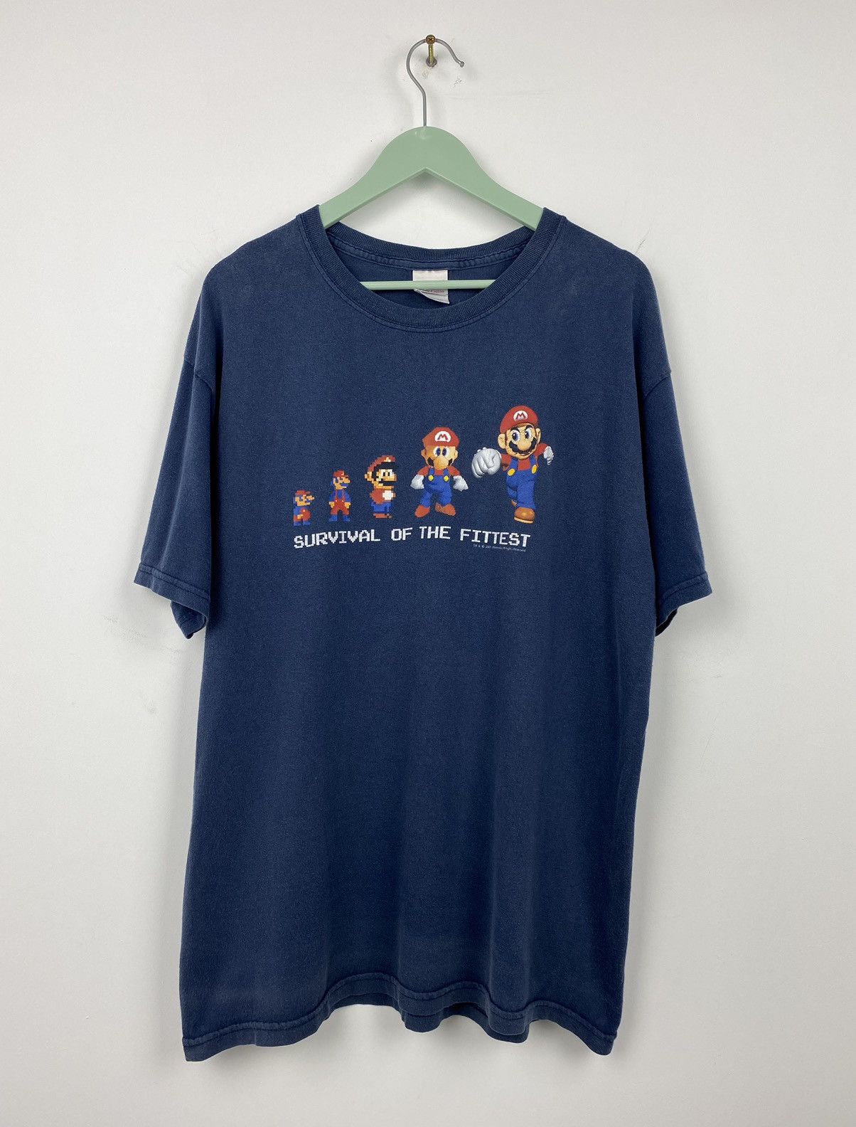 Anime Vintage Y2K 2007 Super MarioT Shirt Nintendo Zelda Diablo Size US L / EU 52-54 / 3 - 1 Thumbnail