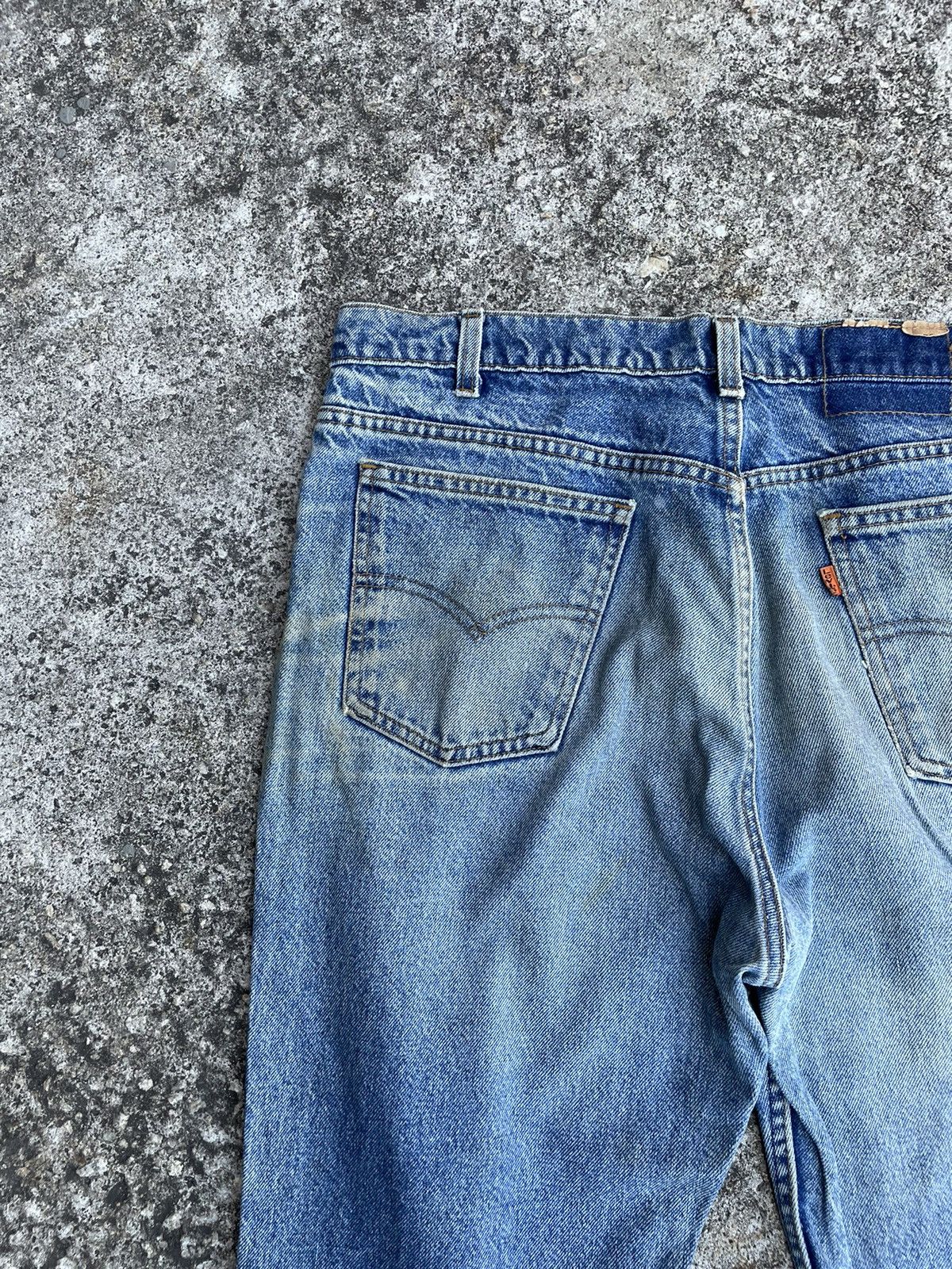 Levi's Vintage Clothing Vintage 90s Levi’s 517 Faded Jeans Size US 35 - 12 Thumbnail