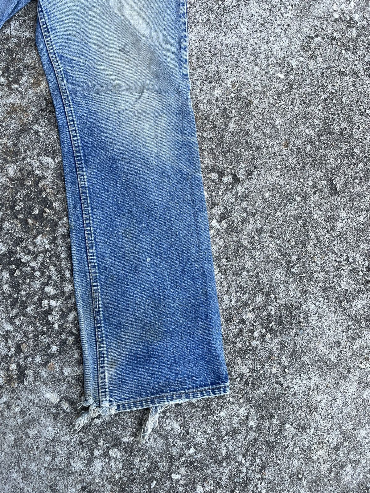 Levi's Vintage Clothing Vintage 90s Levi’s 517 Faded Jeans Size US 35 - 6 Thumbnail