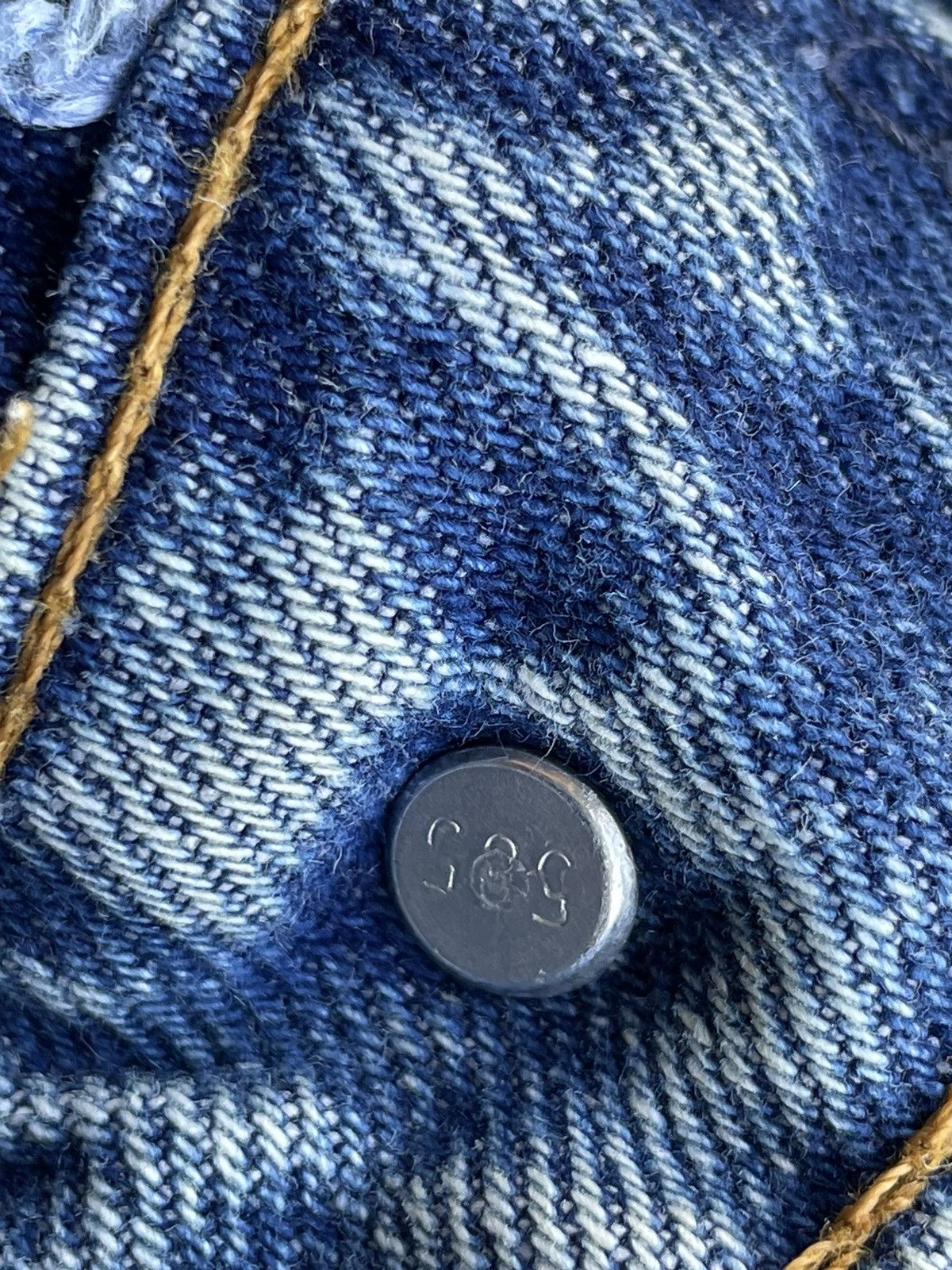 Levi's Vintage Clothing Vintage 90s Levi’s 517 Faded Jeans Size US 35 - 20 Thumbnail