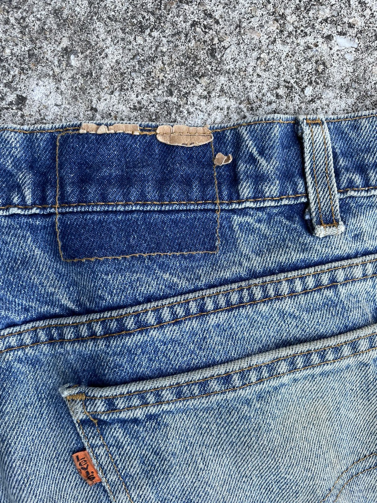 Levi's Vintage Clothing Vintage 90s Levi’s 517 Faded Jeans Size US 35 - 17 Thumbnail
