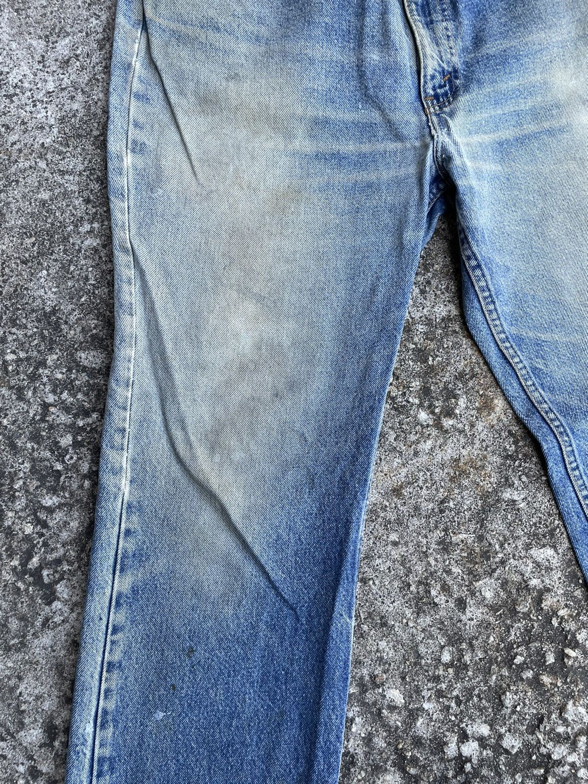 Levi's Vintage Clothing Vintage 90s Levi’s 517 Faded Jeans Size US 35 - 4 Thumbnail