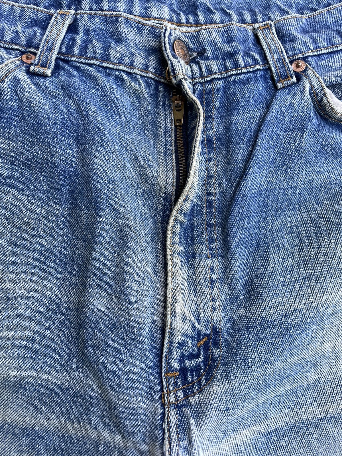 Levi's Vintage Clothing Vintage 90s Levi’s 517 Faded Jeans Size US 35 - 9 Thumbnail
