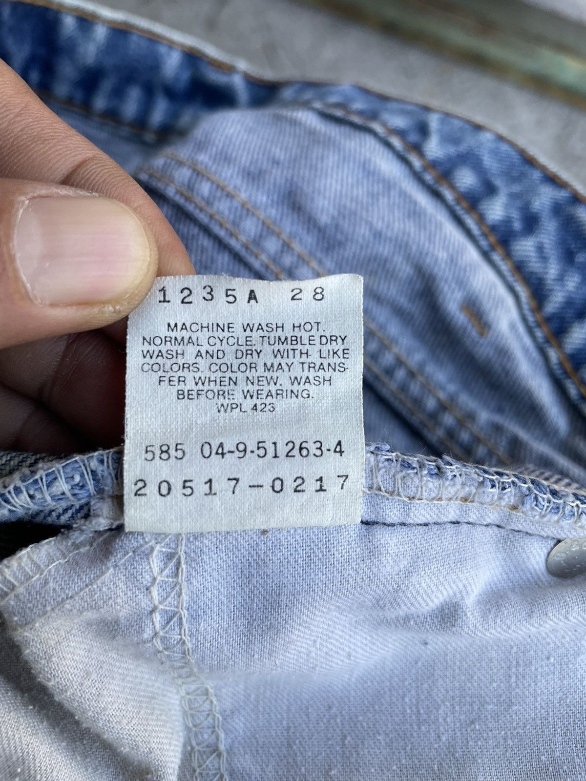Levi's Vintage Clothing Vintage 90s Levi’s 517 Faded Jeans Size US 35 - 19 Thumbnail