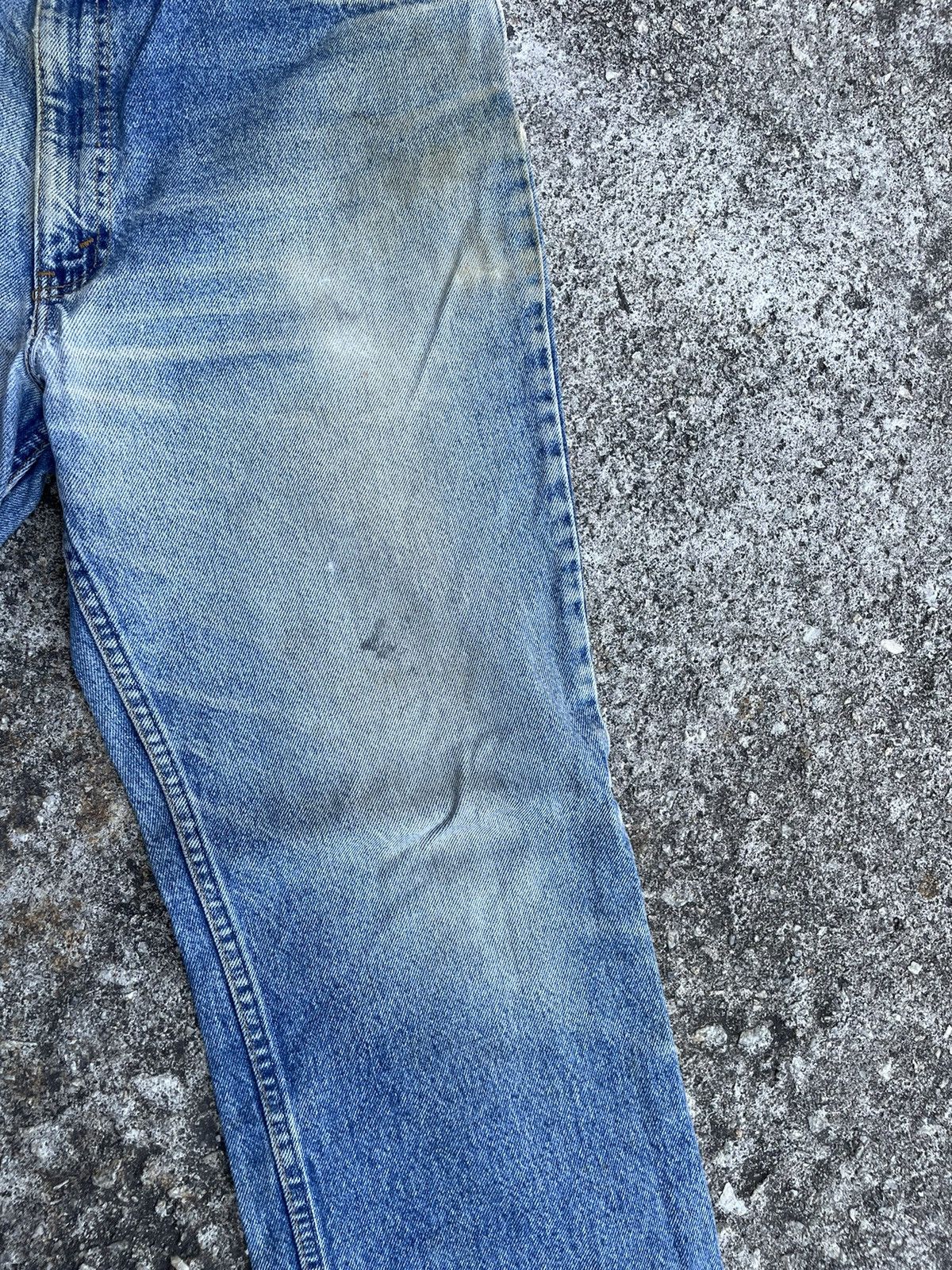 Levi's Vintage Clothing Vintage 90s Levi’s 517 Faded Jeans Size US 35 - 5 Thumbnail