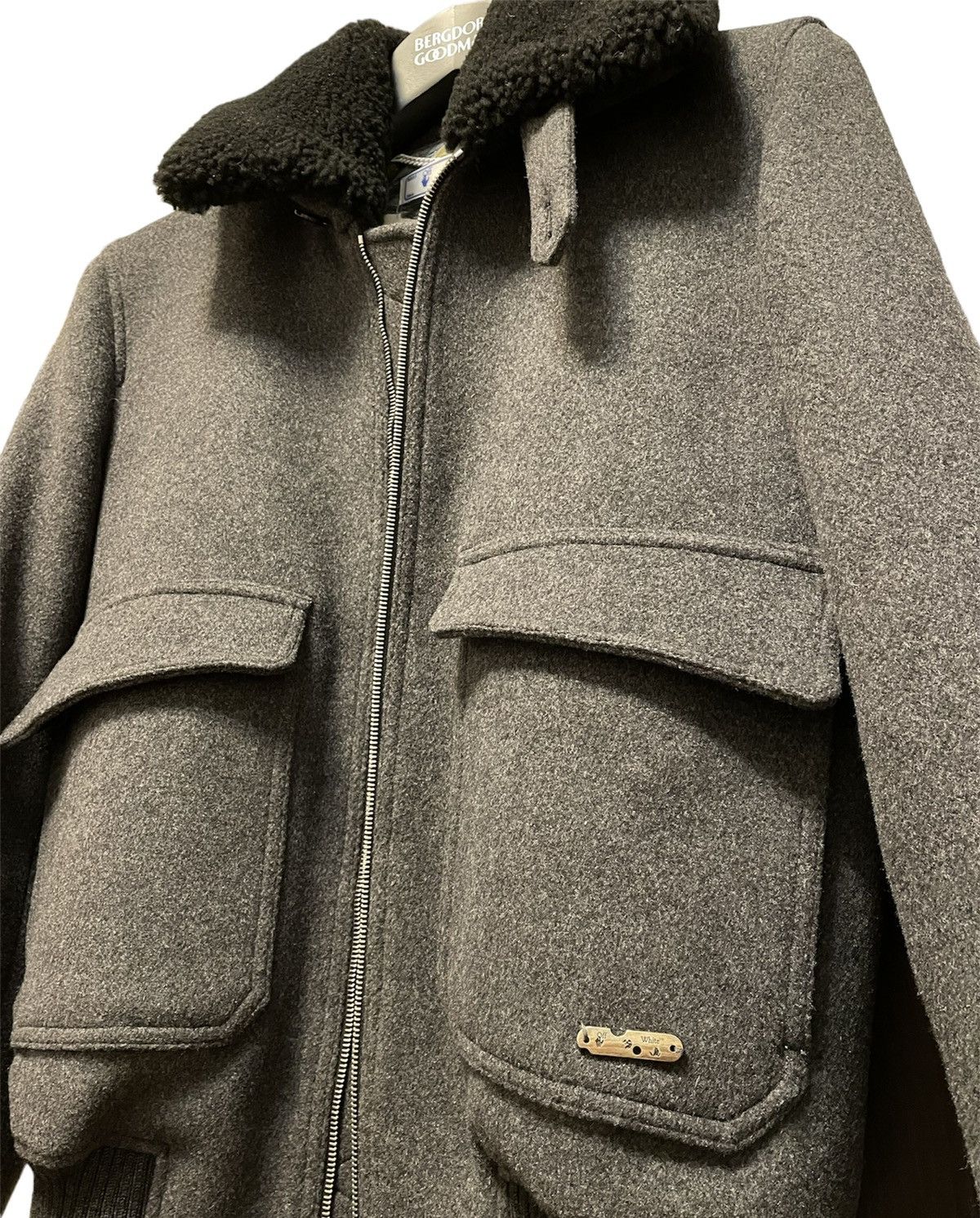 Off-White 🔥Brand New🔥Logo Pivot Aviator Jacket Size US S / EU 44-46 / 1 - 6 Thumbnail