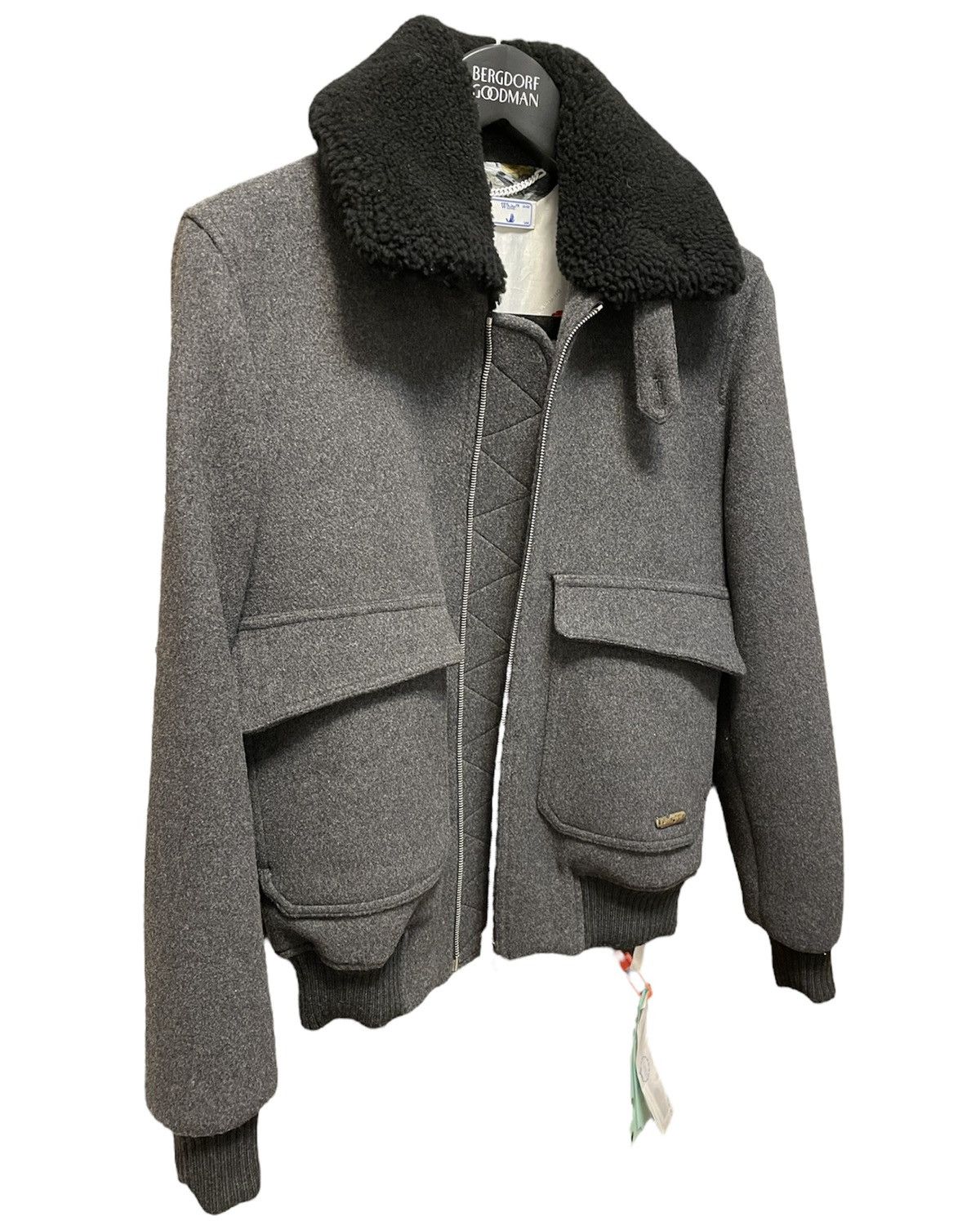 Off-White 🔥Brand New🔥Logo Pivot Aviator Jacket Size US S / EU 44-46 / 1 - 4 Thumbnail