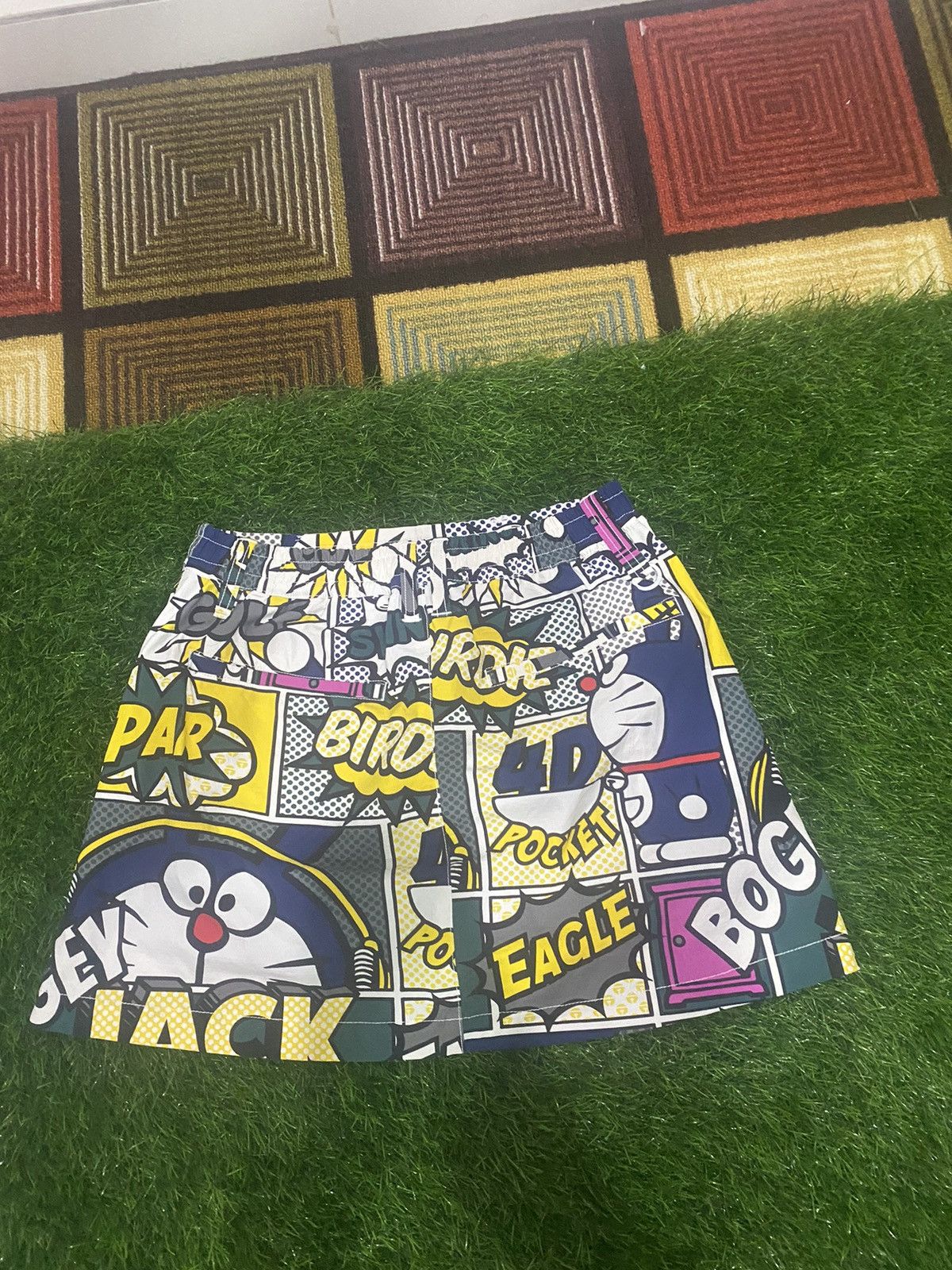 Anime RARE SAMPLE JACK BUNNY X DORAEMON MINI SKIRT Size 27" / US 4 / IT 40 - 3 Thumbnail