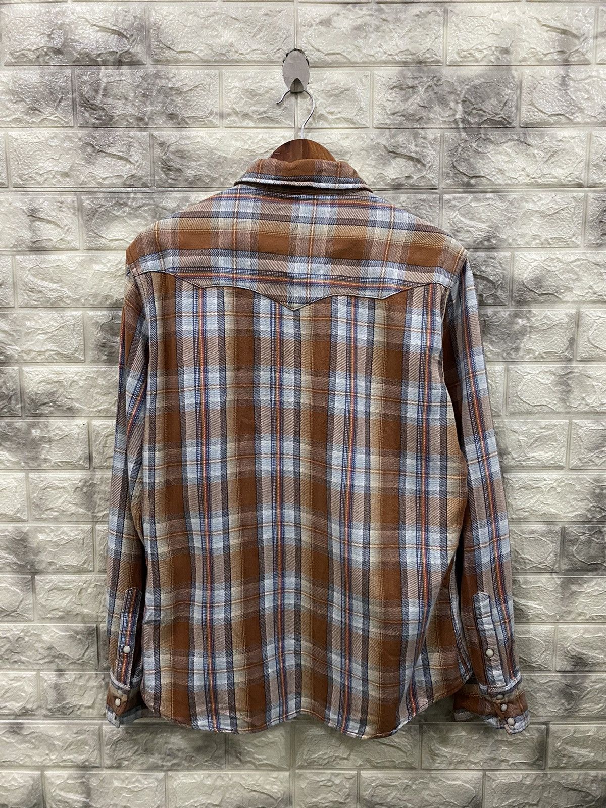 Flannel × Vintage × Wrangler Vintage Wrangler Flannel Size US M / EU 48-50 / 2 - 2 Thumbnail