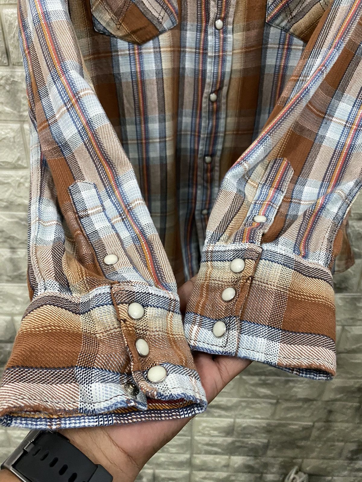 Flannel × Vintage × Wrangler Vintage Wrangler Flannel Size US M / EU 48-50 / 2 - 6 Thumbnail