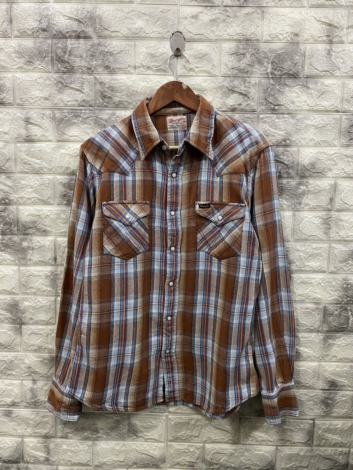Flannel × Vintage × Wrangler Vintage Wrangler Flannel Size US M / EU 48-50 / 2 - 1 Thumbnail
