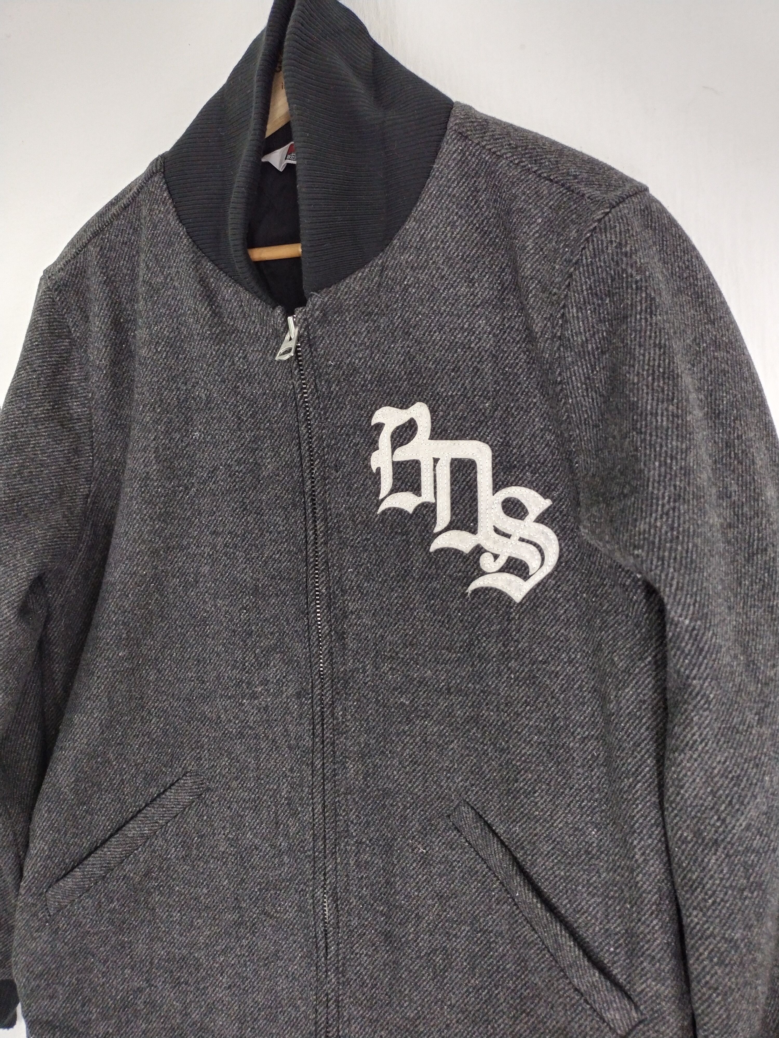 Ben Davis VINTAGE BEN DAVIS CALIF EMBROIDERY WOOL VARSITY JACKET Size US M / EU 48-50 / 2 - 7 Thumbnail
