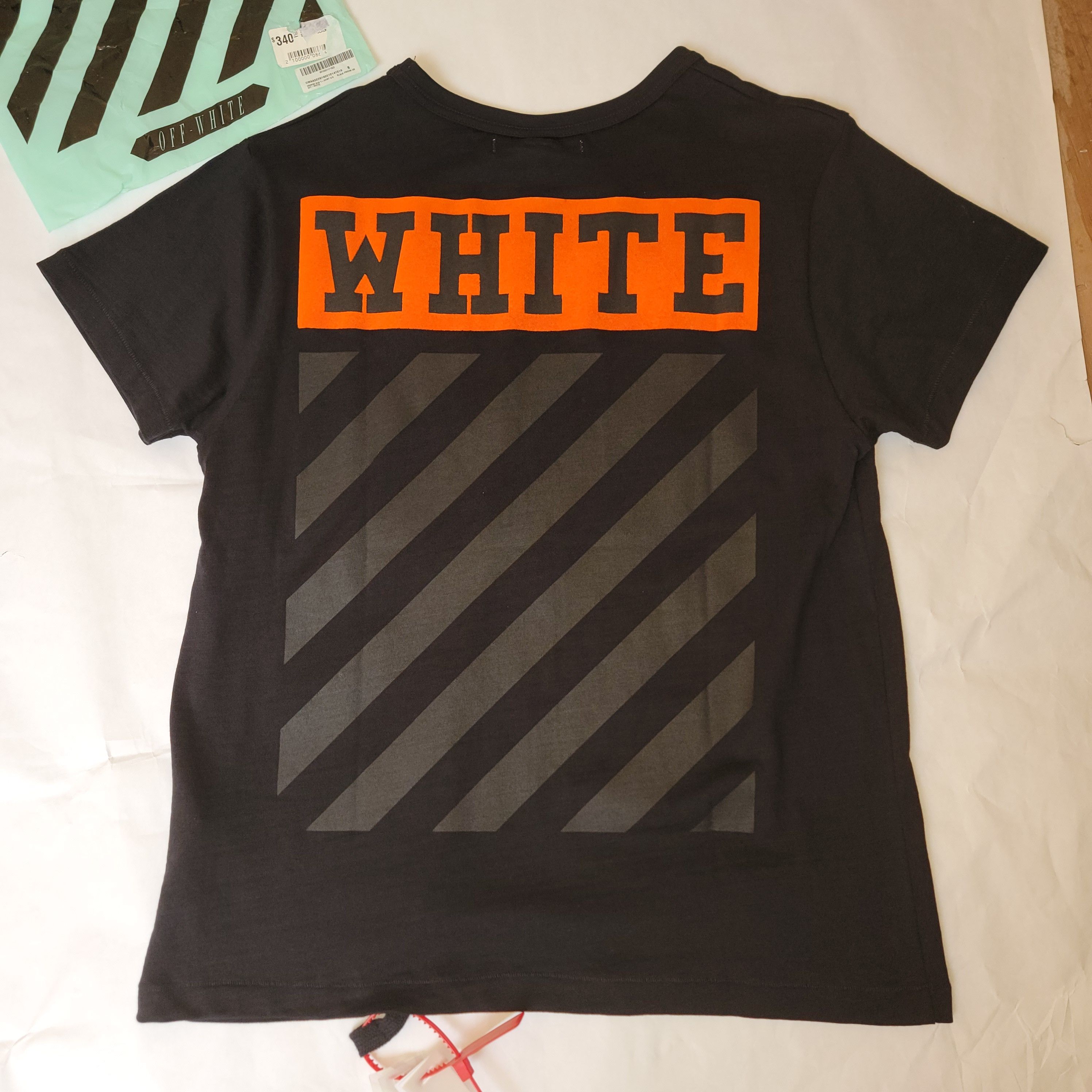 Off White Orange Box Tee | Grailed
