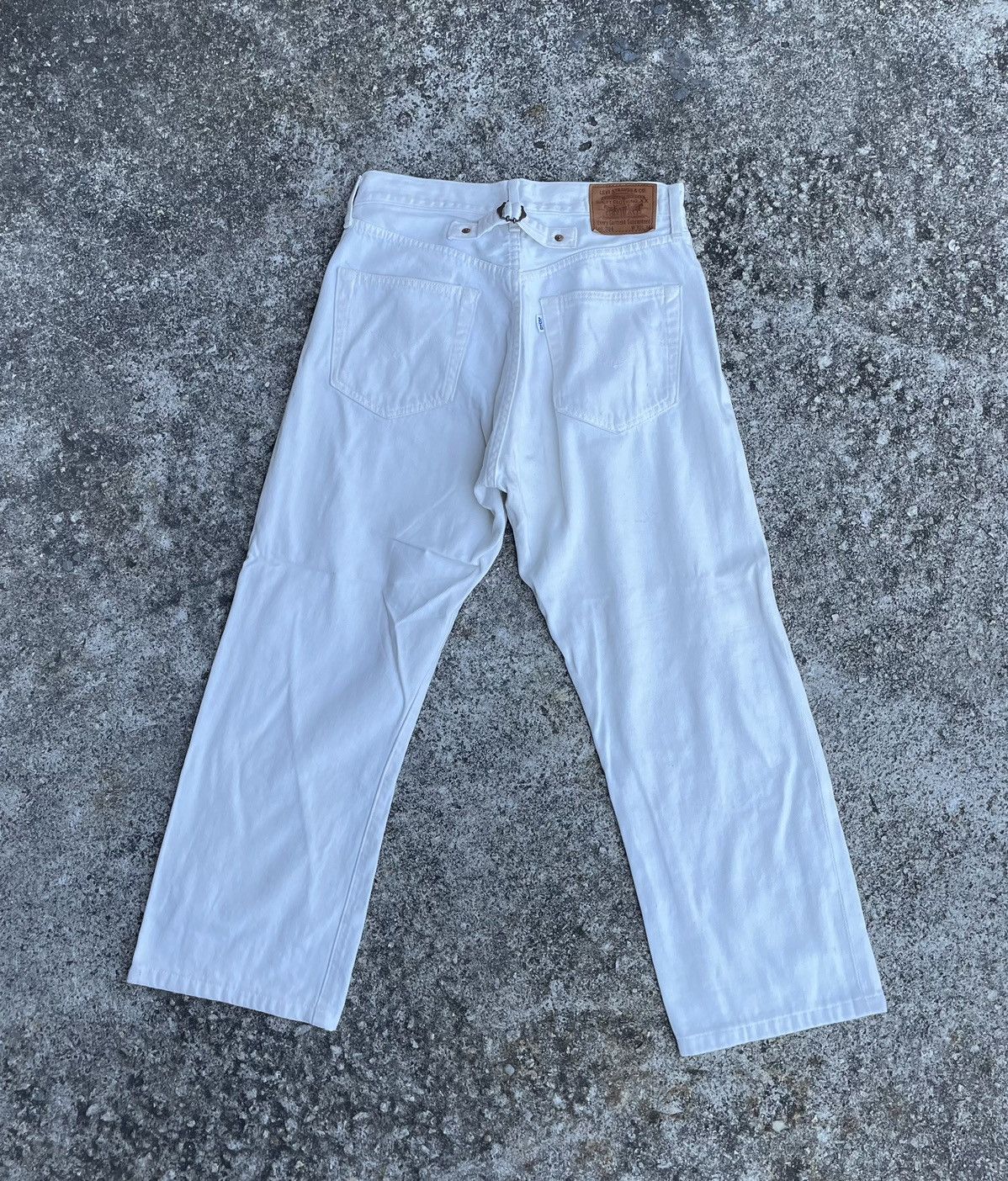 Vintage Vintage Levis 704 Selvedge Buckle Back Jeans Grailed