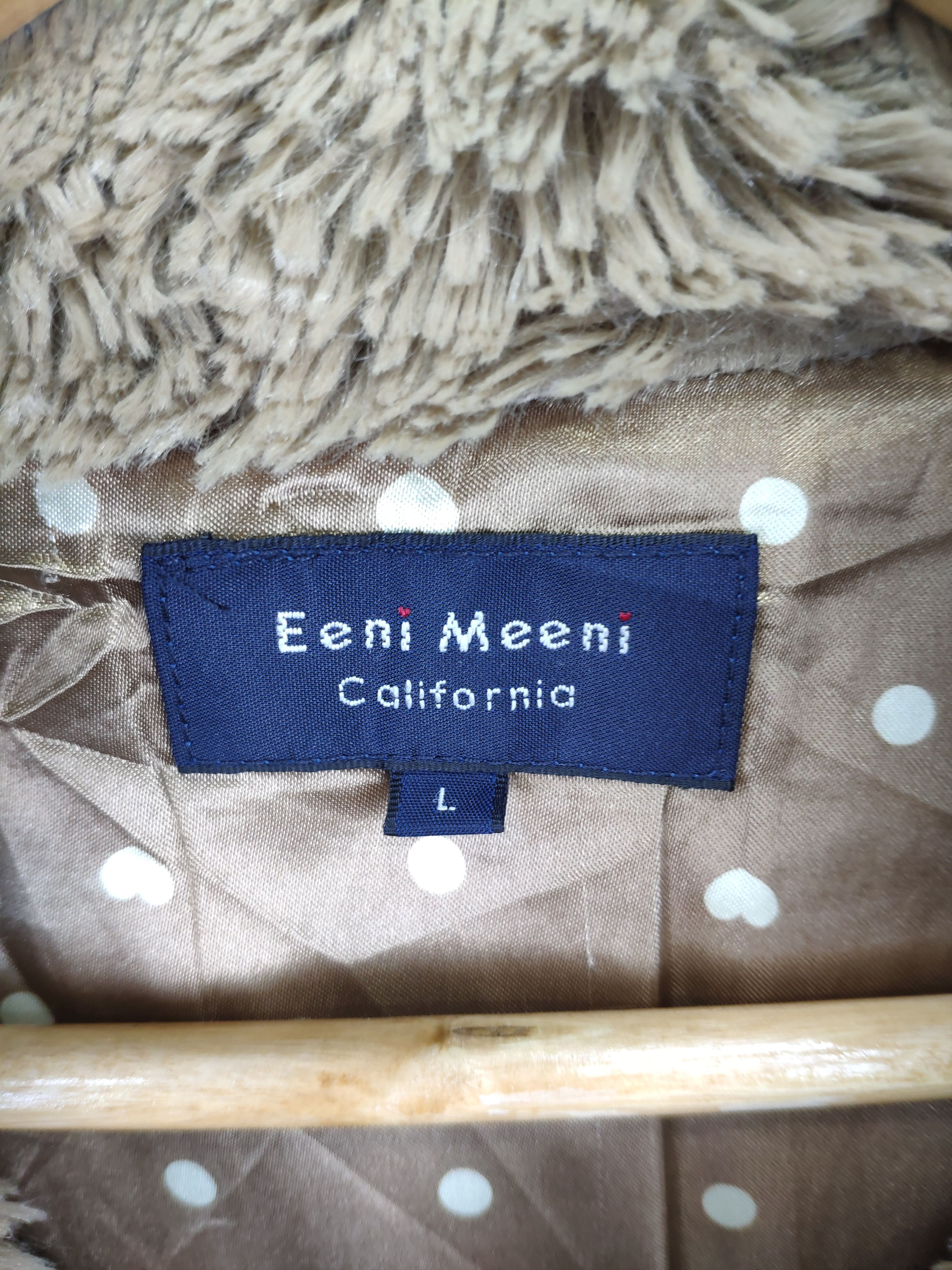 Japanese Brand × Vintage Shaggy Cardigan Vest Faux fur by Eeni Meeni Size S / US 4 / IT 40 - 4 Thumbnail
