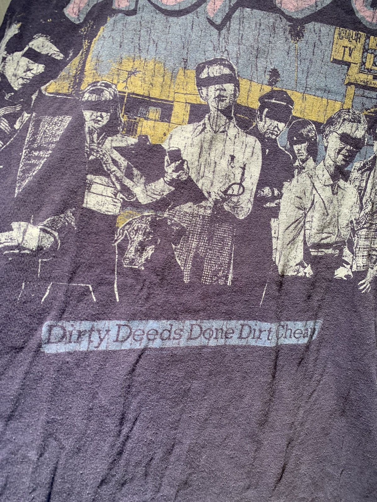 AC/DC × Band Tees *RARE* AC/DC Dirty Deeds Done Dirt Cheap Band T-Shirt Large Size US L / EU 52-54 / 3 - 3 Thumbnail