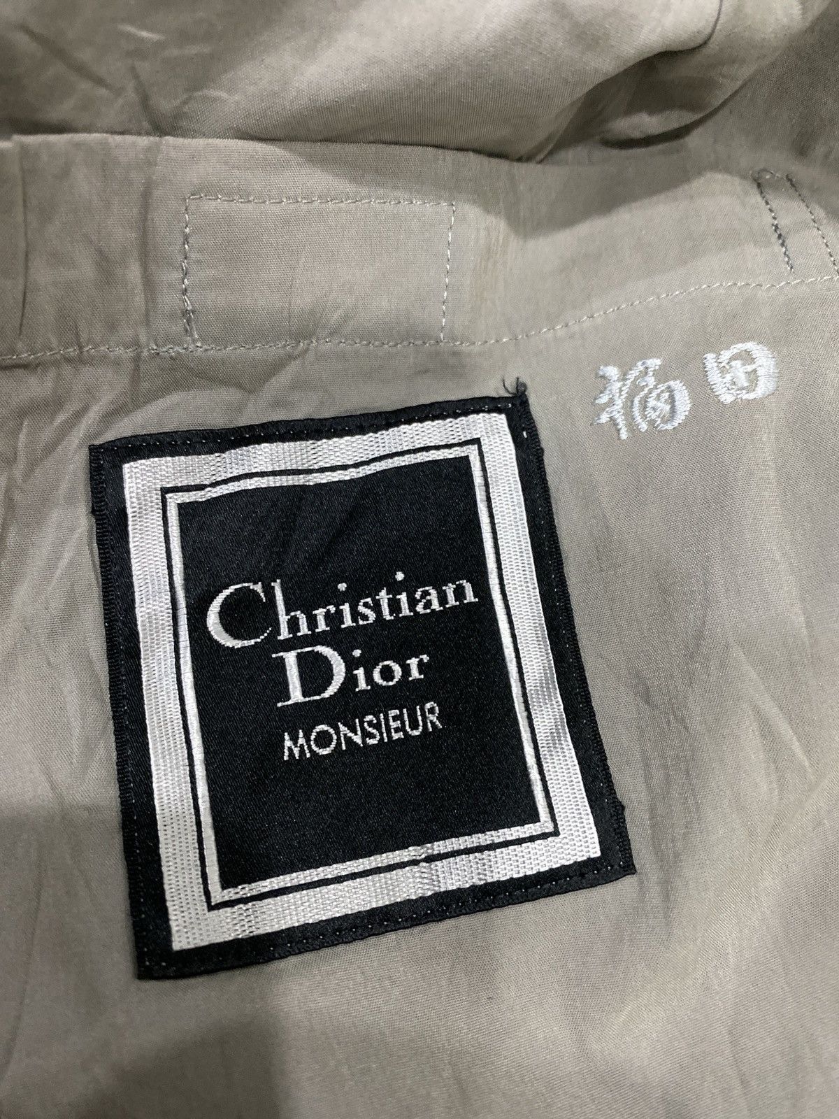 Christian Dior Monsieur × Vintage Vintage Christian Dior Trench Jacket Size US L / EU 52-54 / 3 - 9 Thumbnail