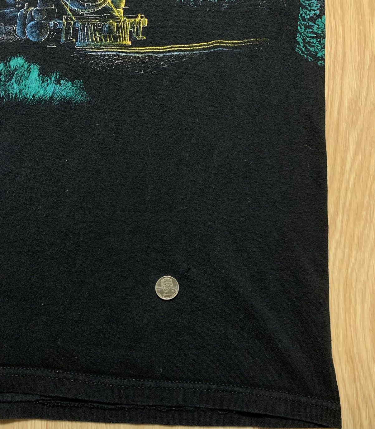 Vintage Vintage Sansegal Cincinanati Train T-Shirt Size US M / EU 48-50 / 2 - 3 Thumbnail