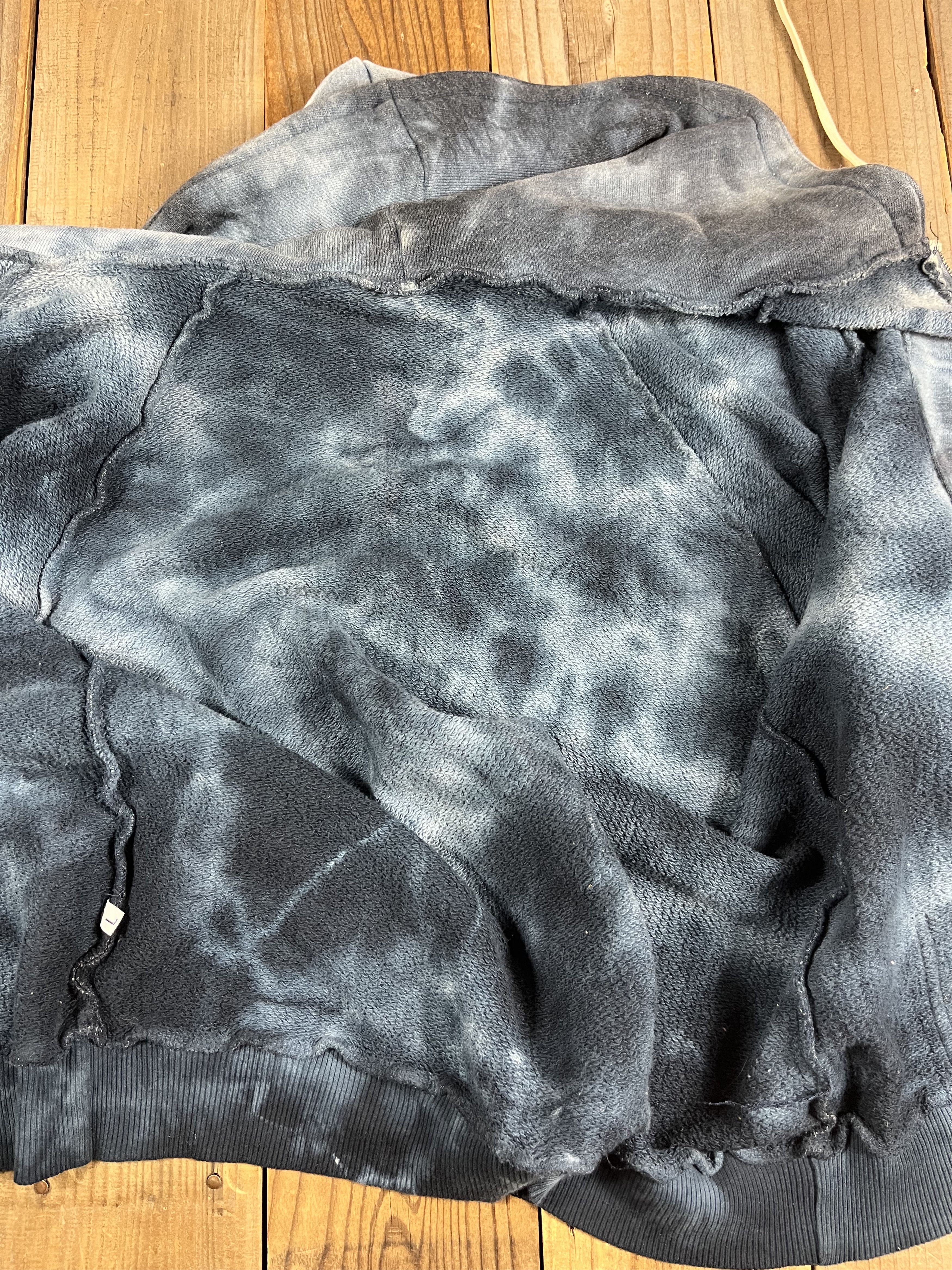 Gianni Mora Gianni Mora Tie Dye Patches Zip Up Hoodie L Size US L / EU 52-54 / 3 - 6 Thumbnail