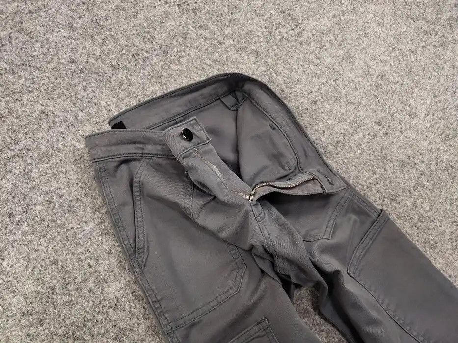 Japanese Brand J Brand Japanese Gray Denim Pocket Stretch Cargo Jeans Size US 28 / EU 44 - 5 Thumbnail
