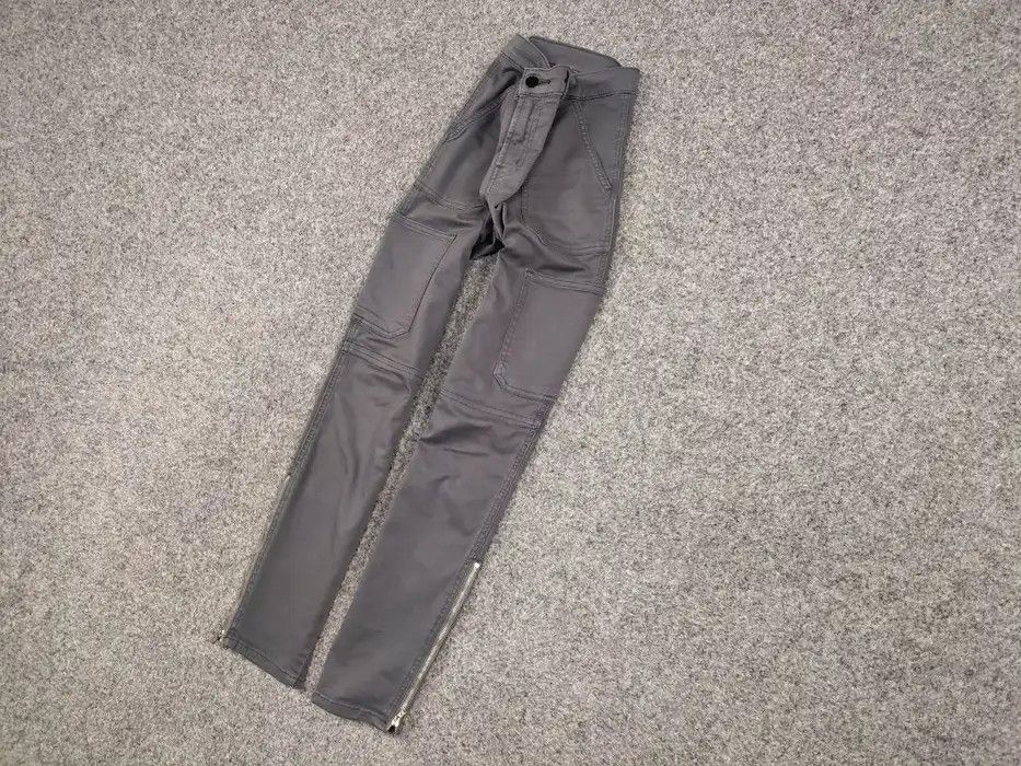 Japanese Brand J Brand Japanese Gray Denim Pocket Stretch Cargo Jeans Size US 28 / EU 44 - 2 Thumbnail