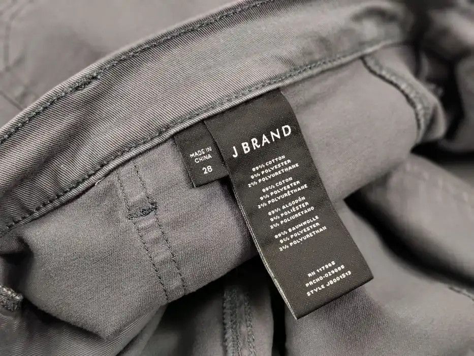 Japanese Brand J Brand Japanese Gray Denim Pocket Stretch Cargo Jeans Size US 28 / EU 44 - 9 Thumbnail