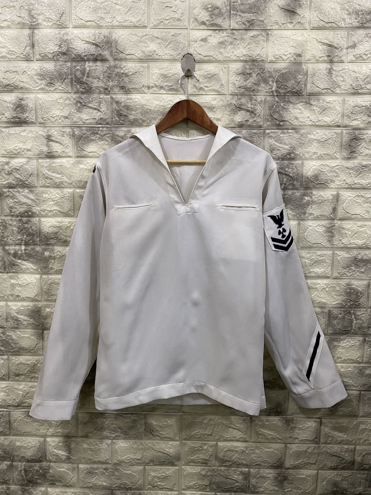 Vintage Vintage US Navy Jumper Size US M / EU 48-50 / 2 - 1 Thumbnail