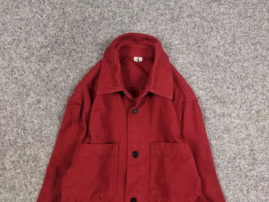 Arket Arket Overshirt Pocket Red Cotton Light Jacket Size US S / EU 44-46 / 1 - 3 Thumbnail