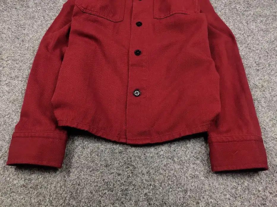 Arket Arket Overshirt Pocket Red Cotton Light Jacket Size US S / EU 44-46 / 1 - 4 Thumbnail
