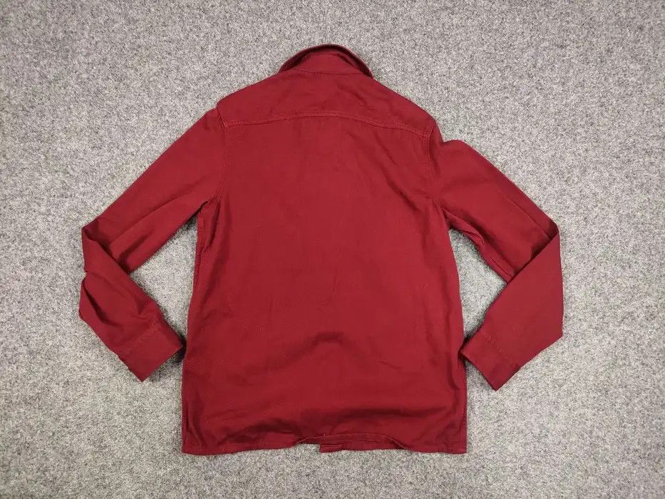 Arket Arket Overshirt Pocket Red Cotton Light Jacket Size US S / EU 44-46 / 1 - 7 Thumbnail