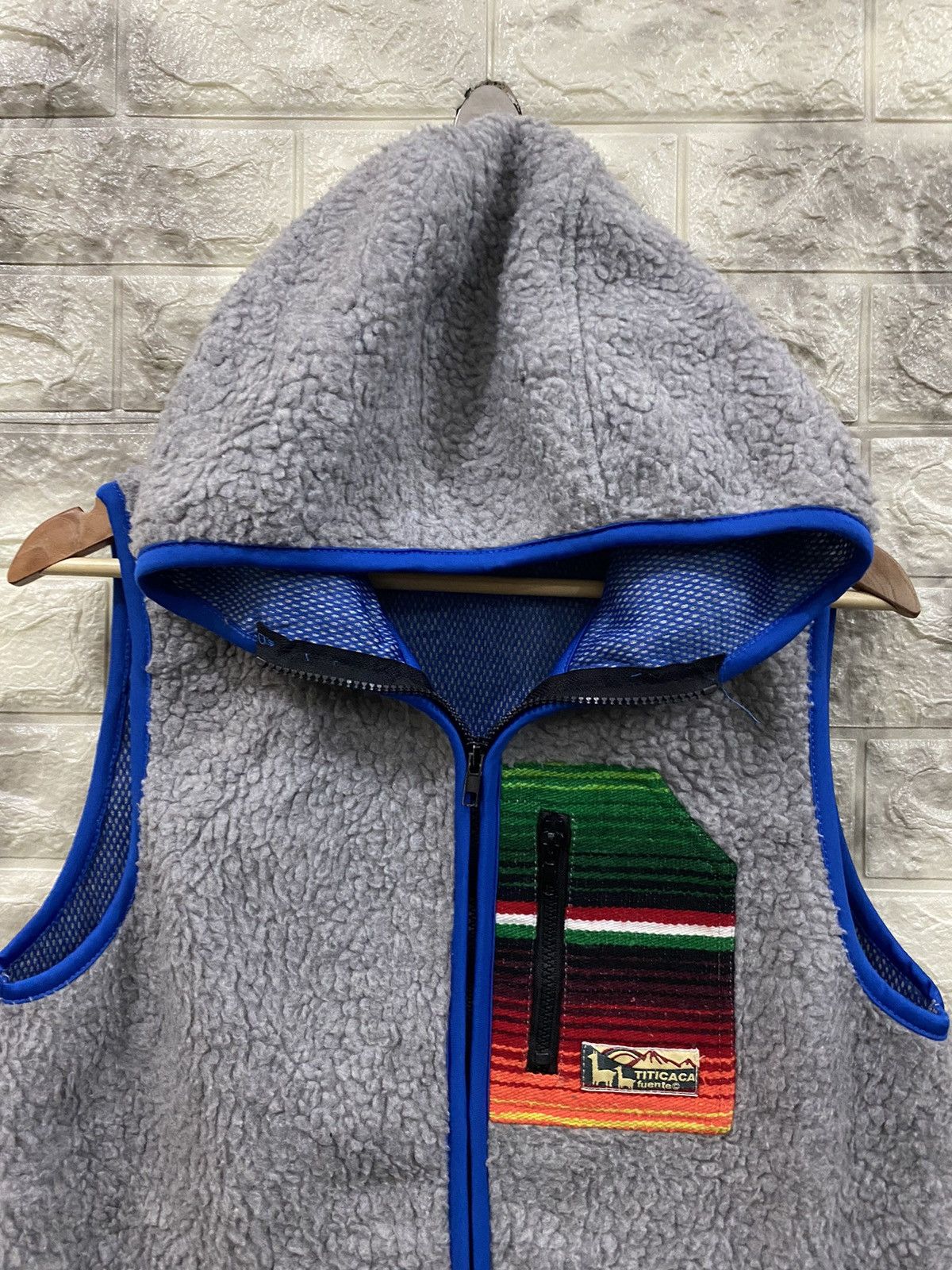 Japanese Brand Titicaca Fuente Sherpa Hoodie Size L / US 10 / IT 46 - 3 Thumbnail