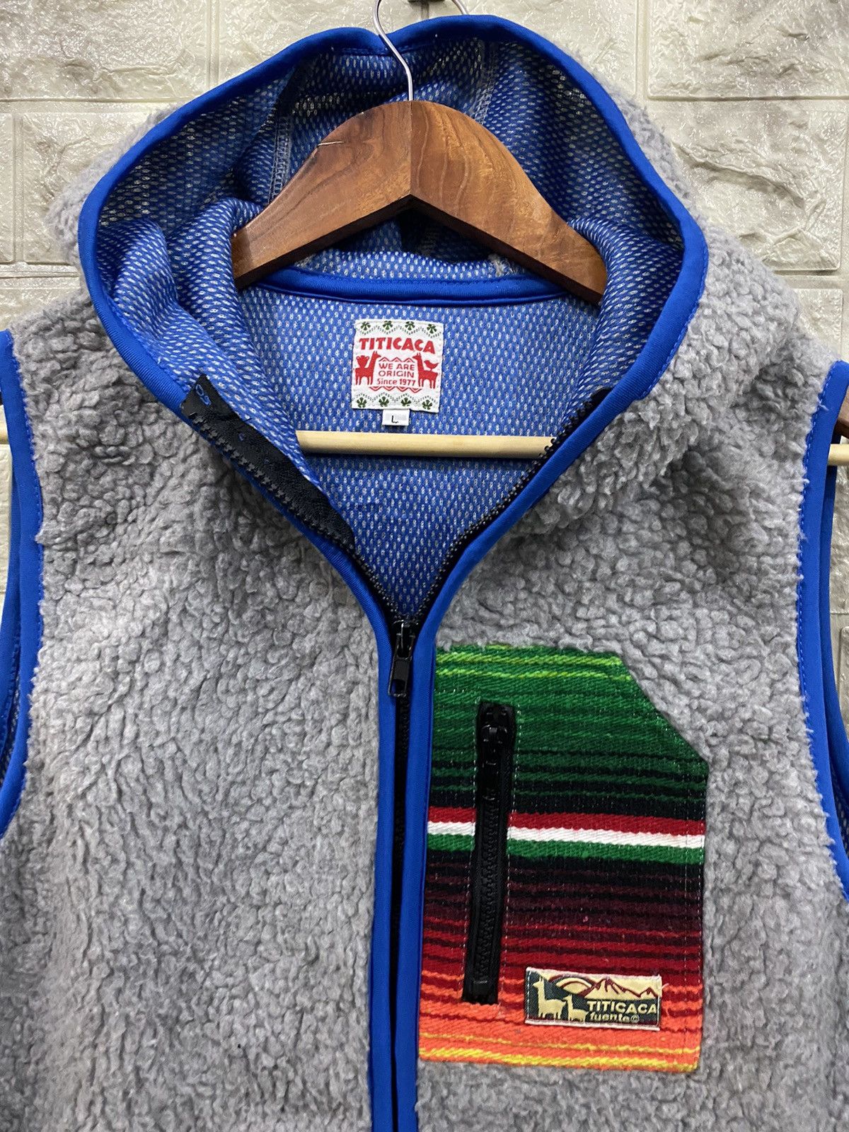 Japanese Brand Titicaca Fuente Sherpa Hoodie Size L / US 10 / IT 46 - 6 Thumbnail