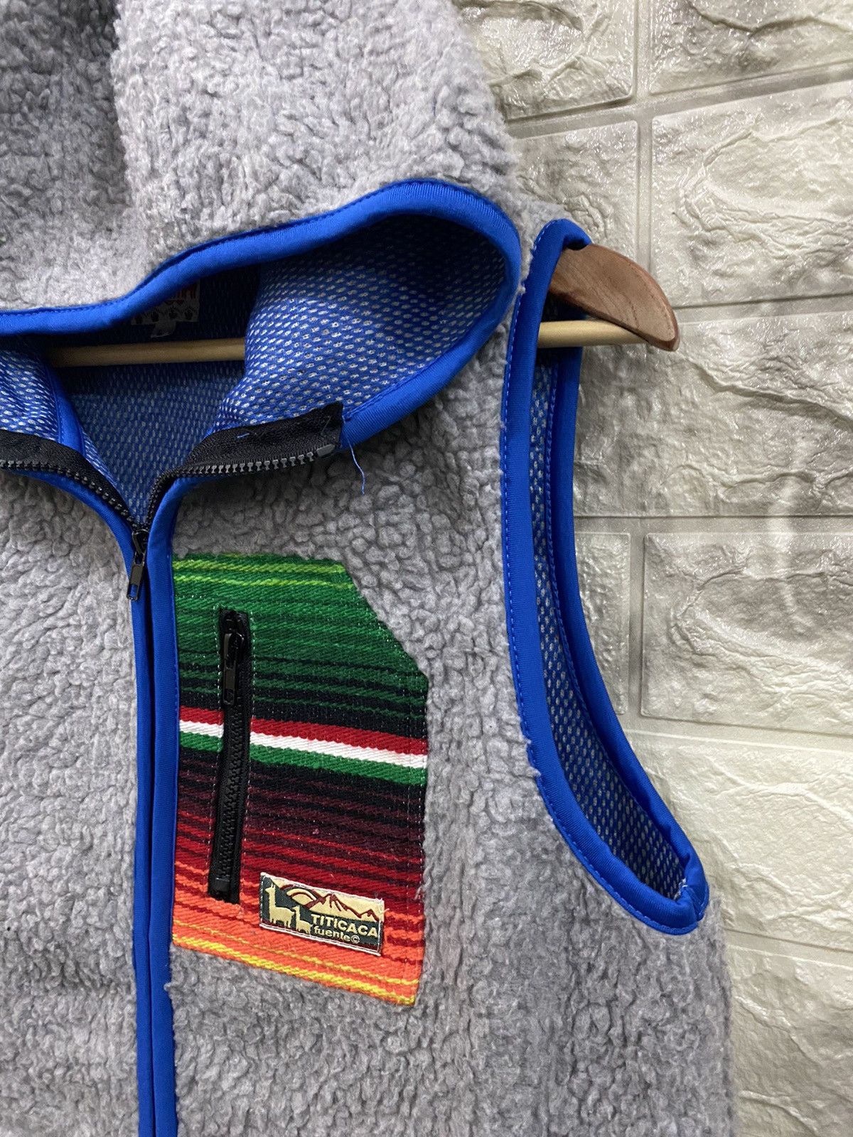 Japanese Brand Titicaca Fuente Sherpa Hoodie Size L / US 10 / IT 46 - 4 Thumbnail