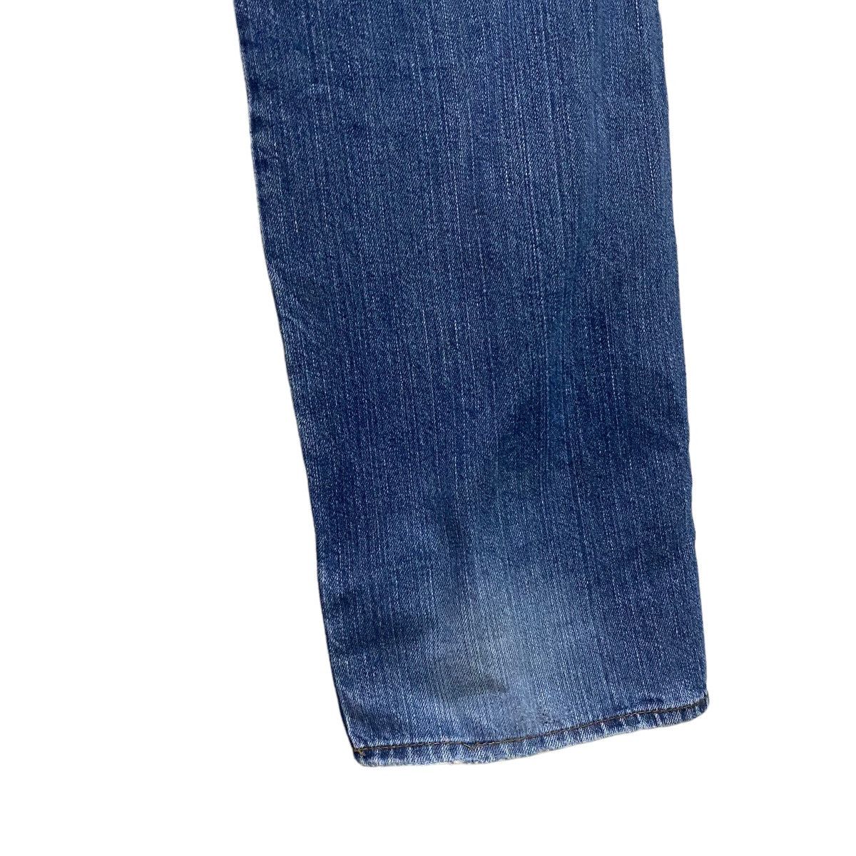 Karakuri Tamashii Japanese Traditional Denim Embroidery Fish Koi Jeans Size US 30 / EU 46 - 13 Thumbnail