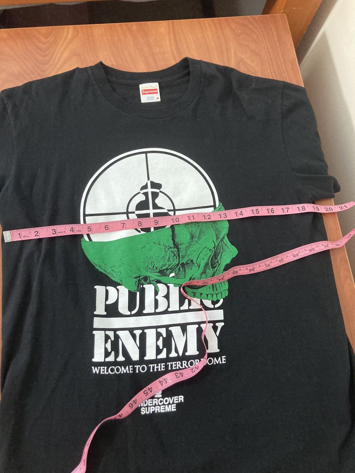 Public Enemy × Supreme × Undercover SS18 Terrordome Tee Size US M / EU 48-50 / 2 - 7 Thumbnail