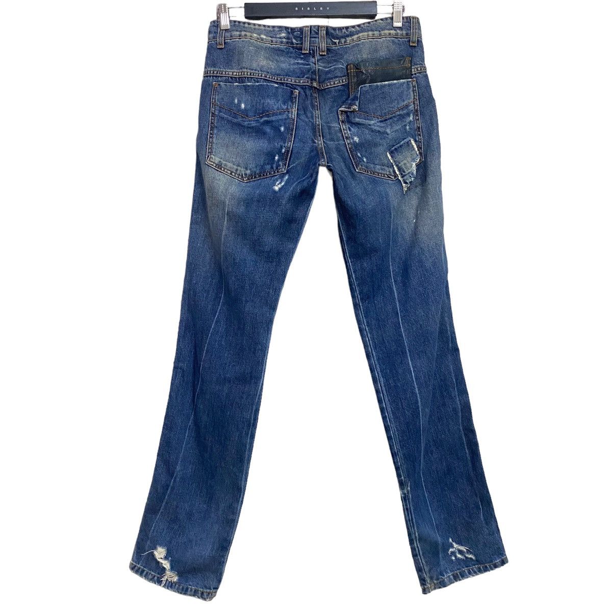 Dirk Bikkembergs Dirk Bikkembergs Distressed Denim Jeans Size US 31 - 2 Thumbnail