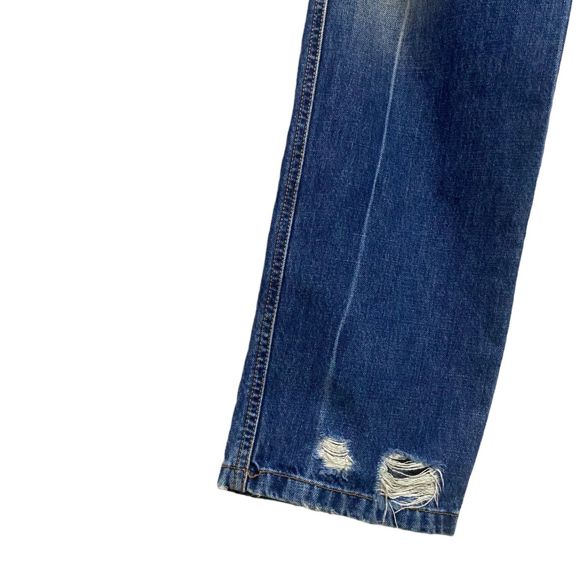 Dirk Bikkembergs Dirk Bikkembergs Distressed Denim Jeans Size US 31 - 9 Thumbnail