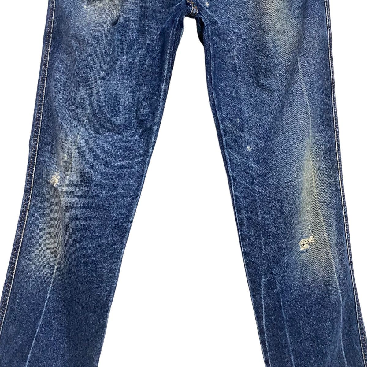 Dirk Bikkembergs Dirk Bikkembergs Distressed Denim Jeans Size US 31 - 6 Thumbnail